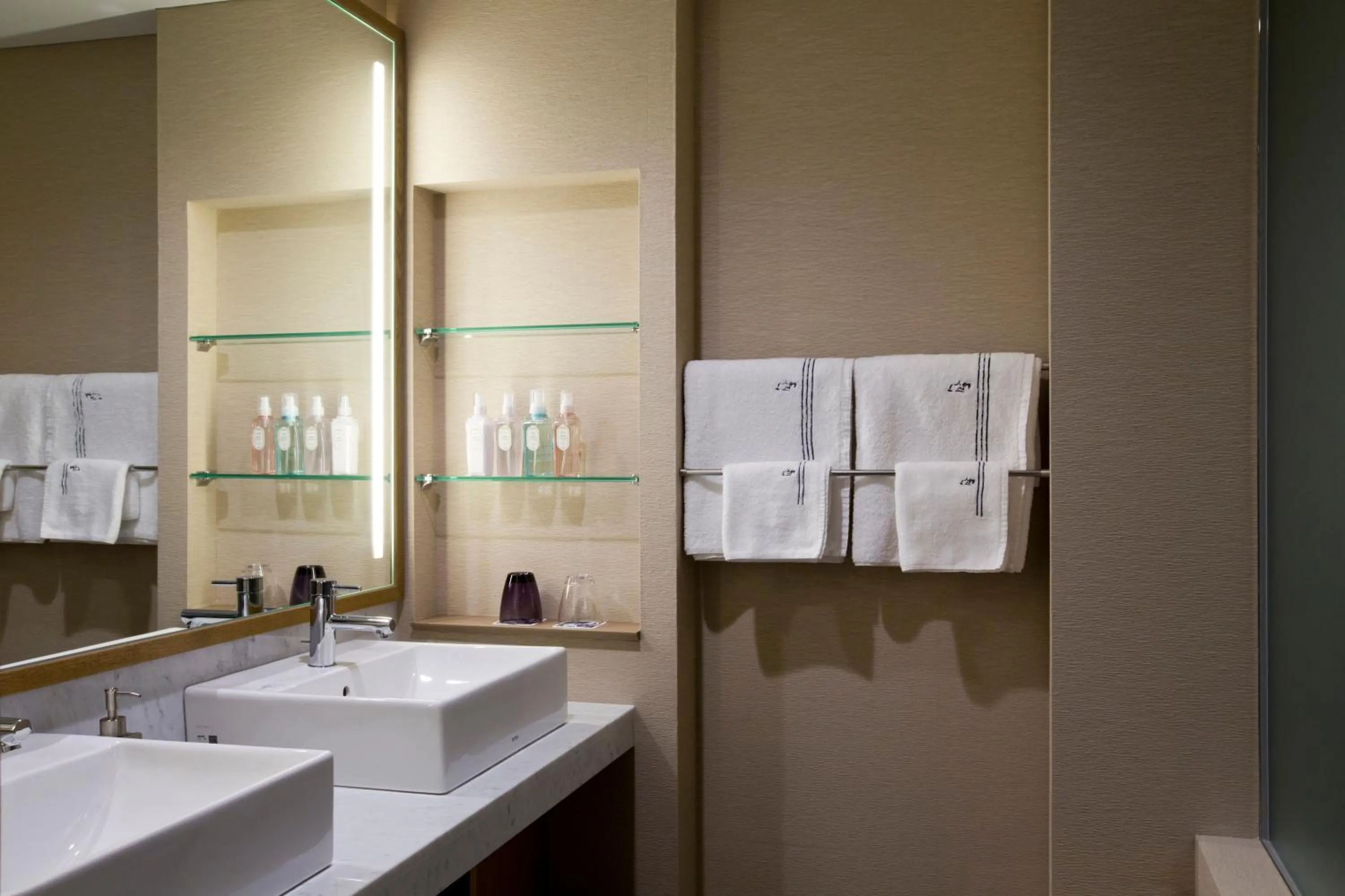 Bathroom in The Lake View Toya Nonokaze Resort