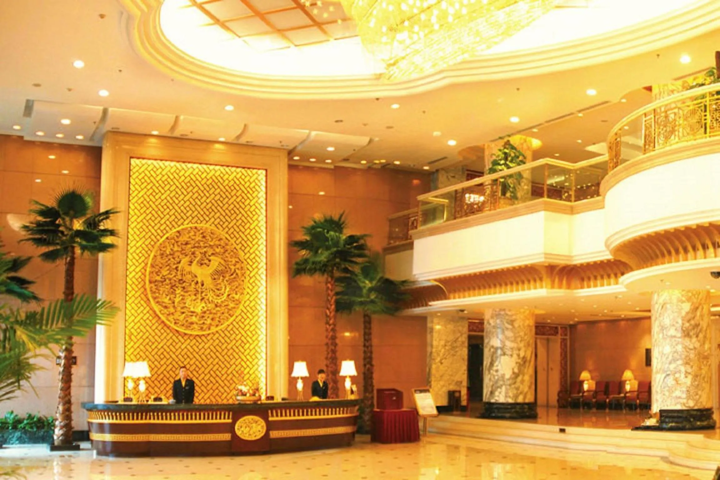 Lobby or reception in Grand Metropark Wanshi Hotel Taiyuan