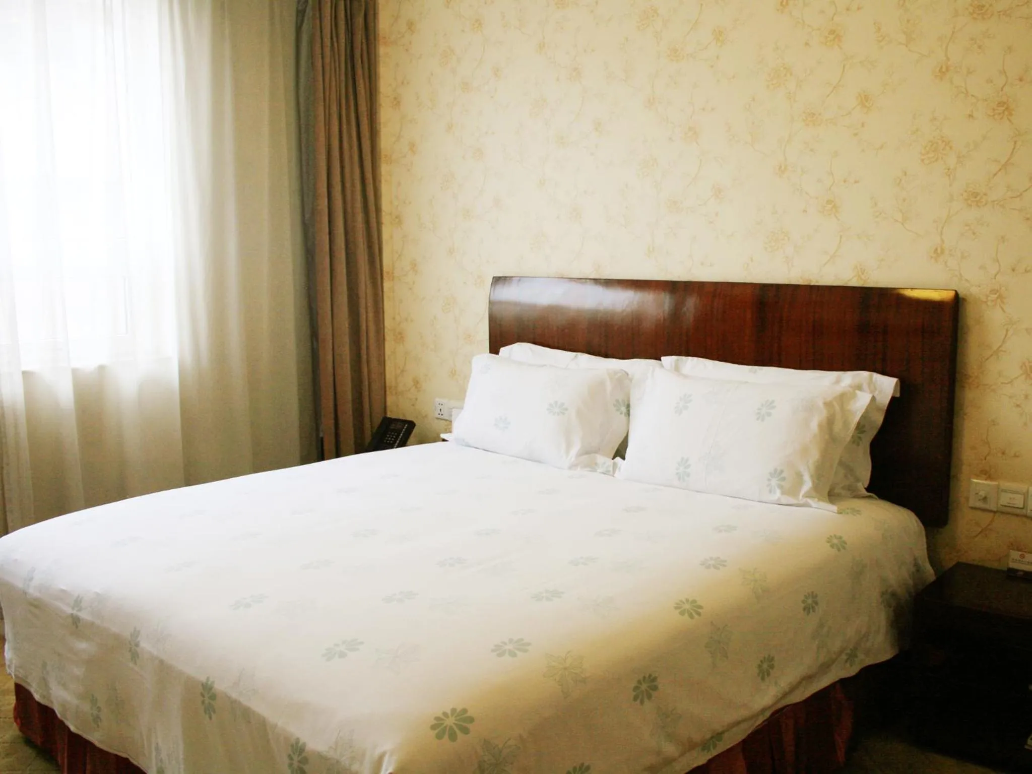 Decorative detail, Bed in Grand Metropark Wanshi Hotel Taiyuan