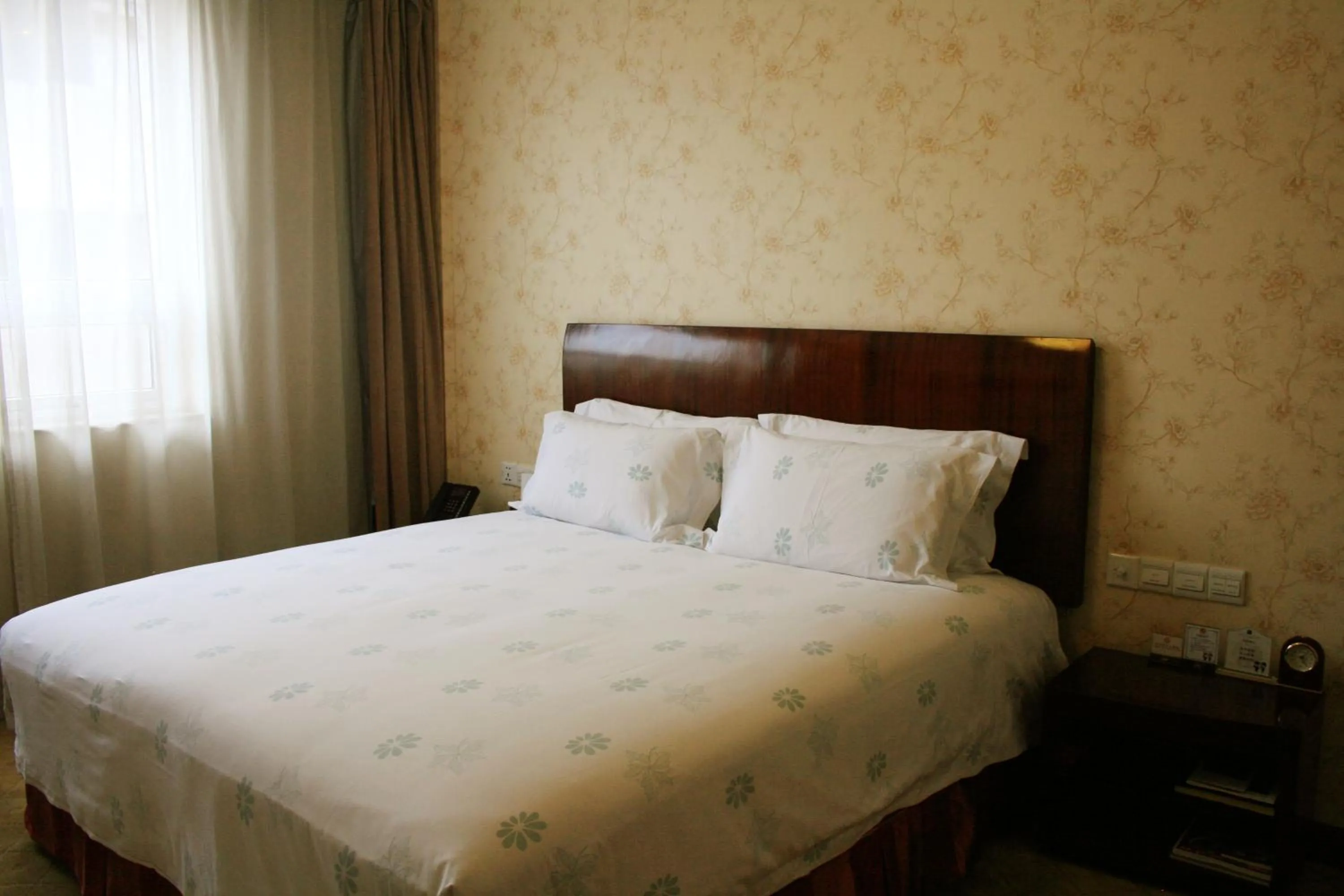 Decorative detail, Bed in Grand Metropark Wanshi Hotel Taiyuan