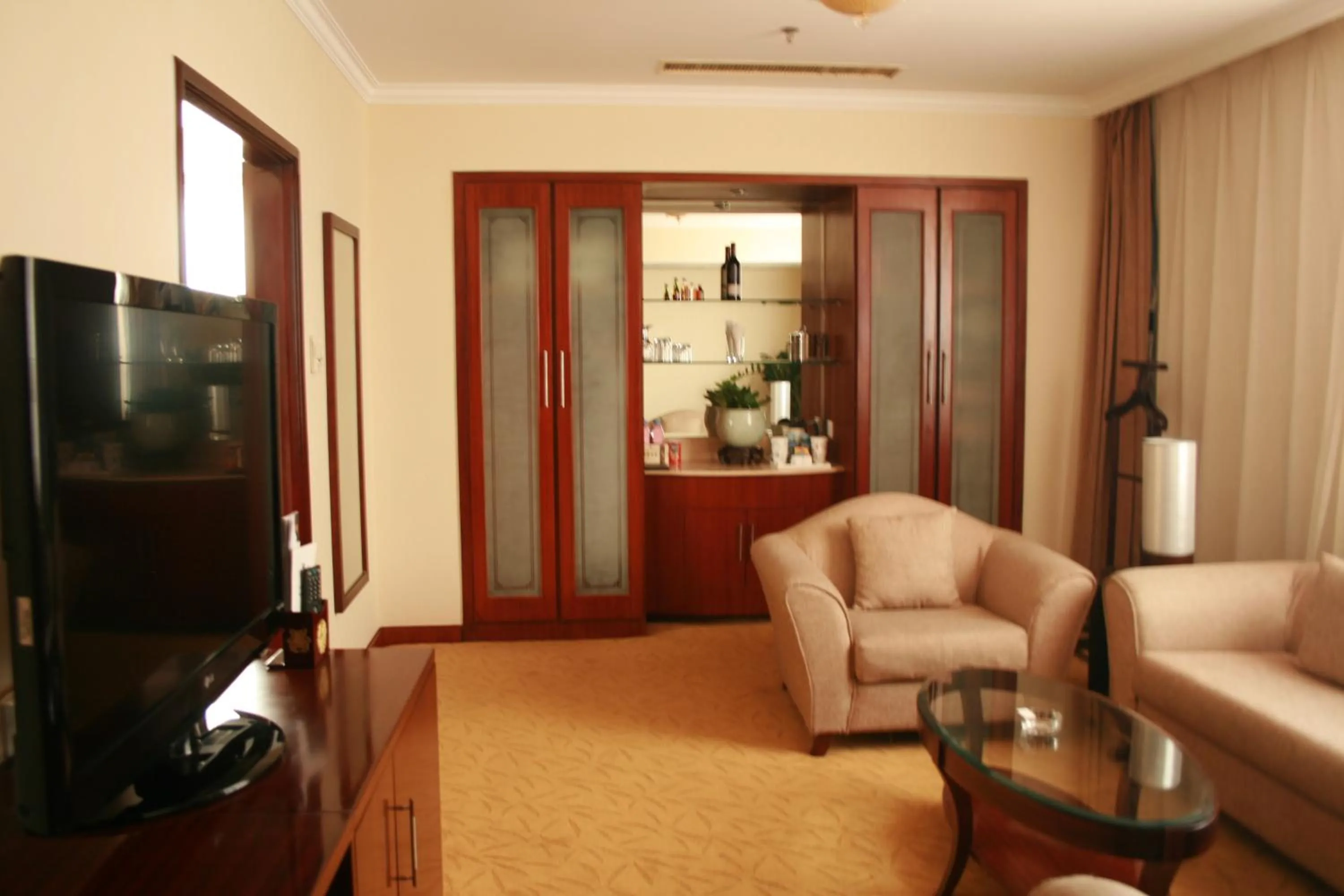 Living room in Grand Metropark Wanshi Hotel Taiyuan