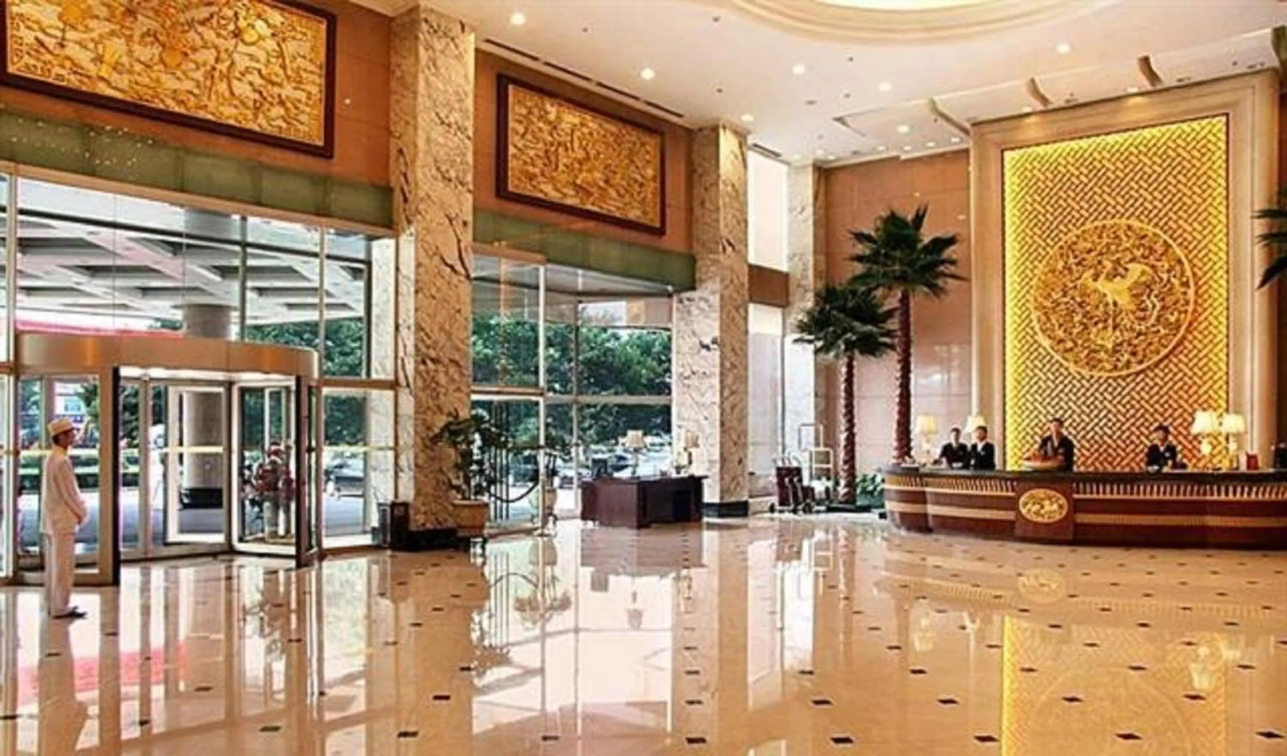 Lobby or reception in Grand Metropark Wanshi Hotel Taiyuan