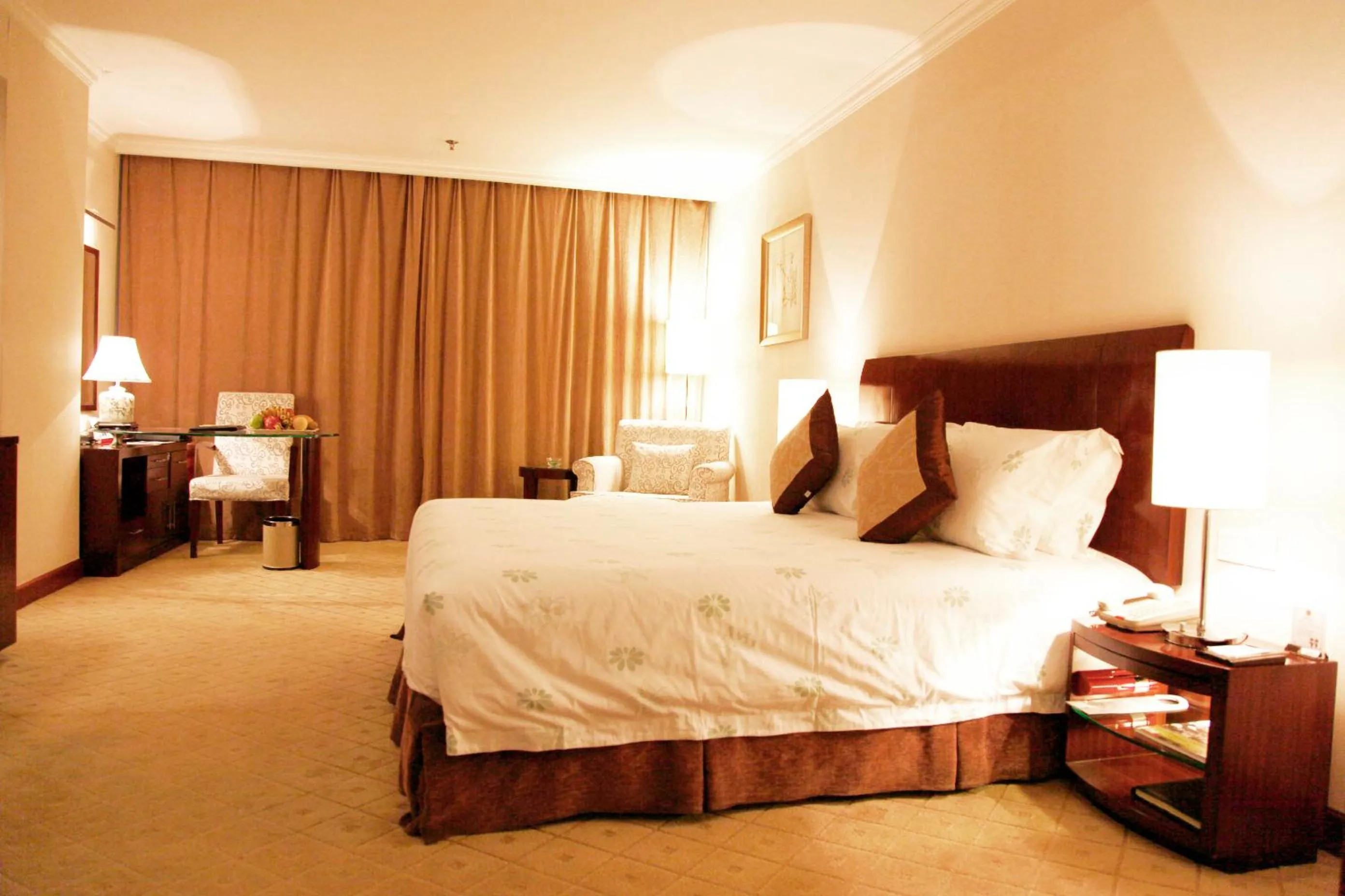 Bedroom, Bed in Grand Metropark Wanshi Hotel Taiyuan