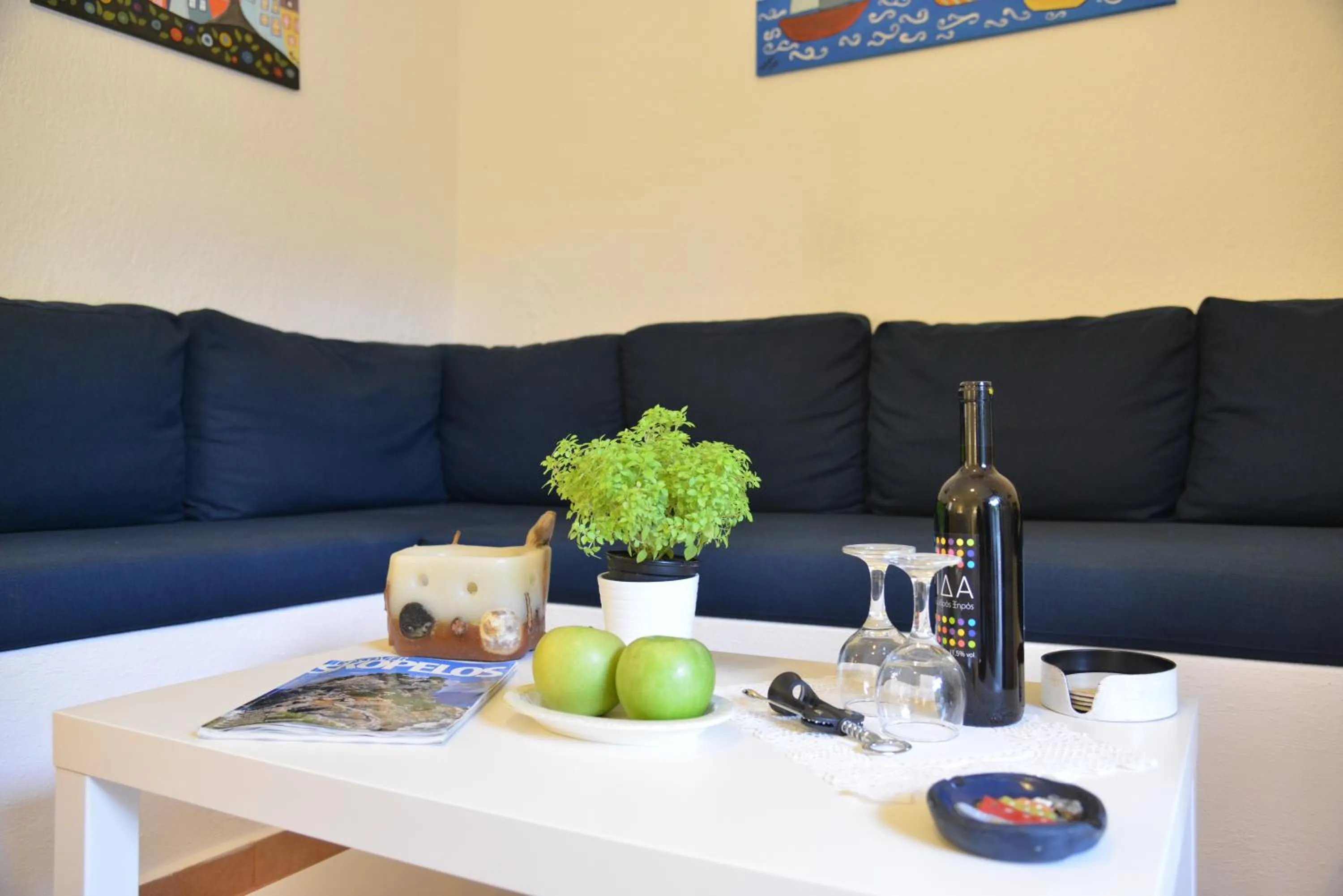Decorative detail in Anofli Suites