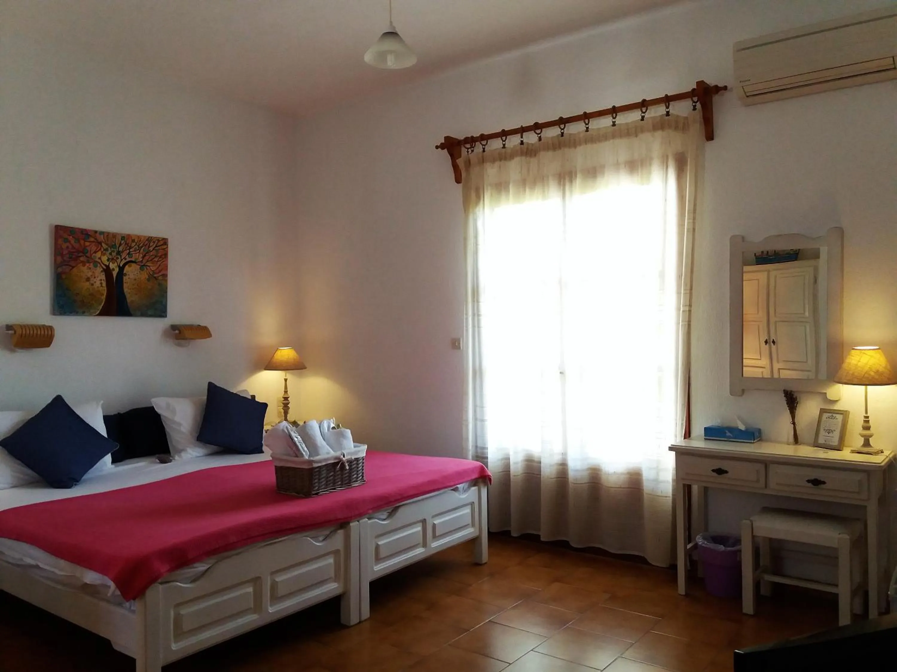 Bed in Anofli Suites