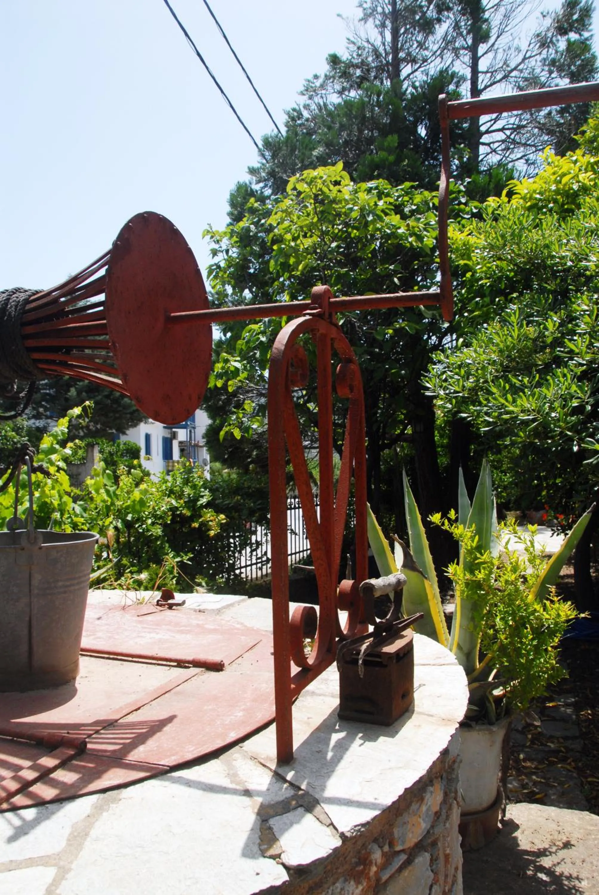 Garden in Anofli Suites