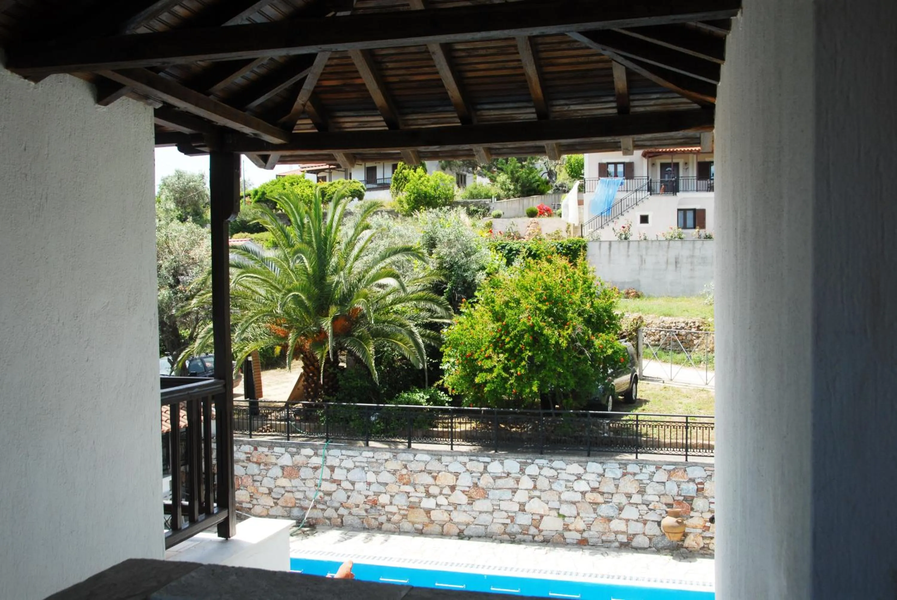 Bird's eye view in Anofli Suites