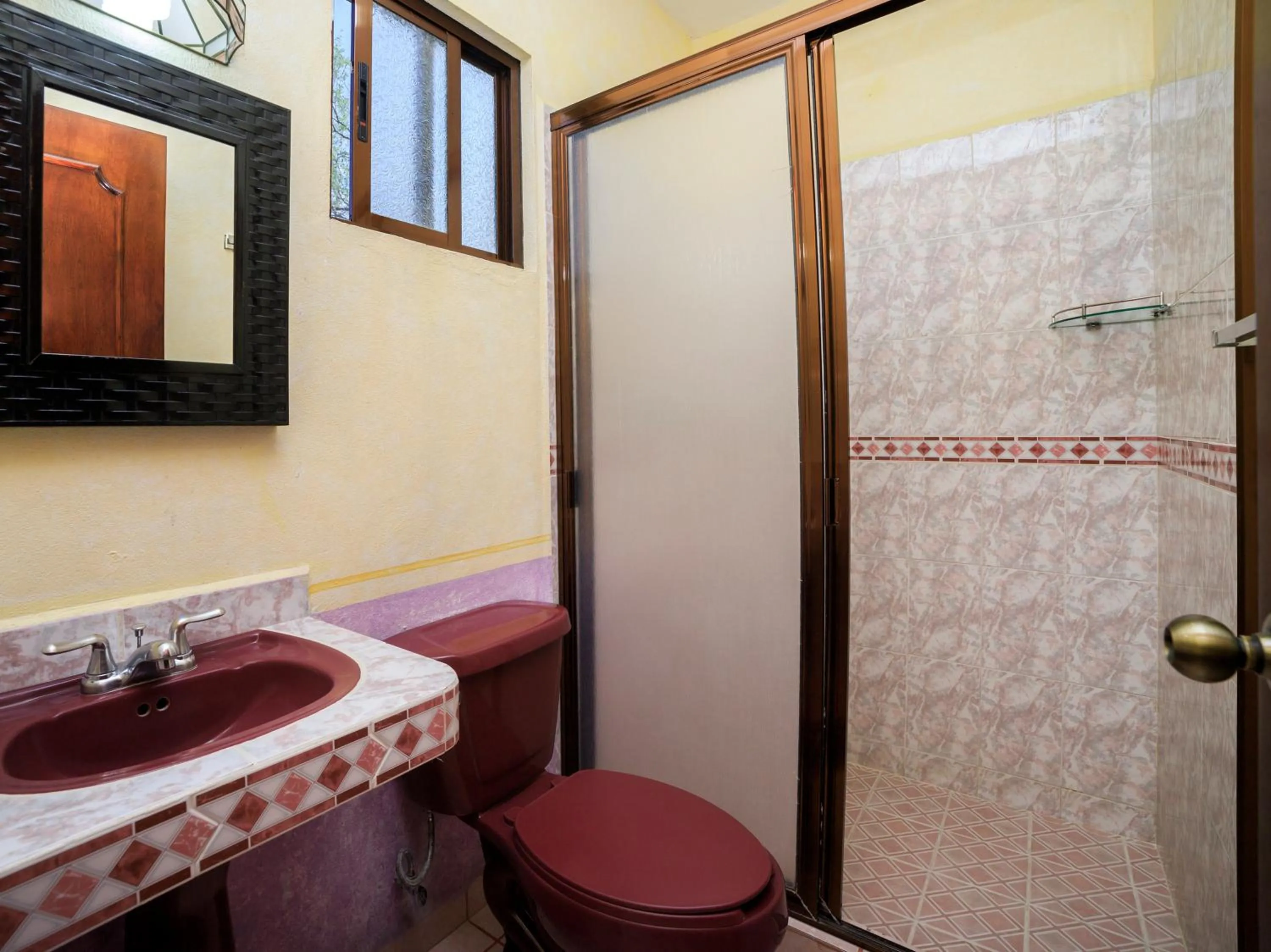 Toilet in Hotel Quinta Mirador Zacualli