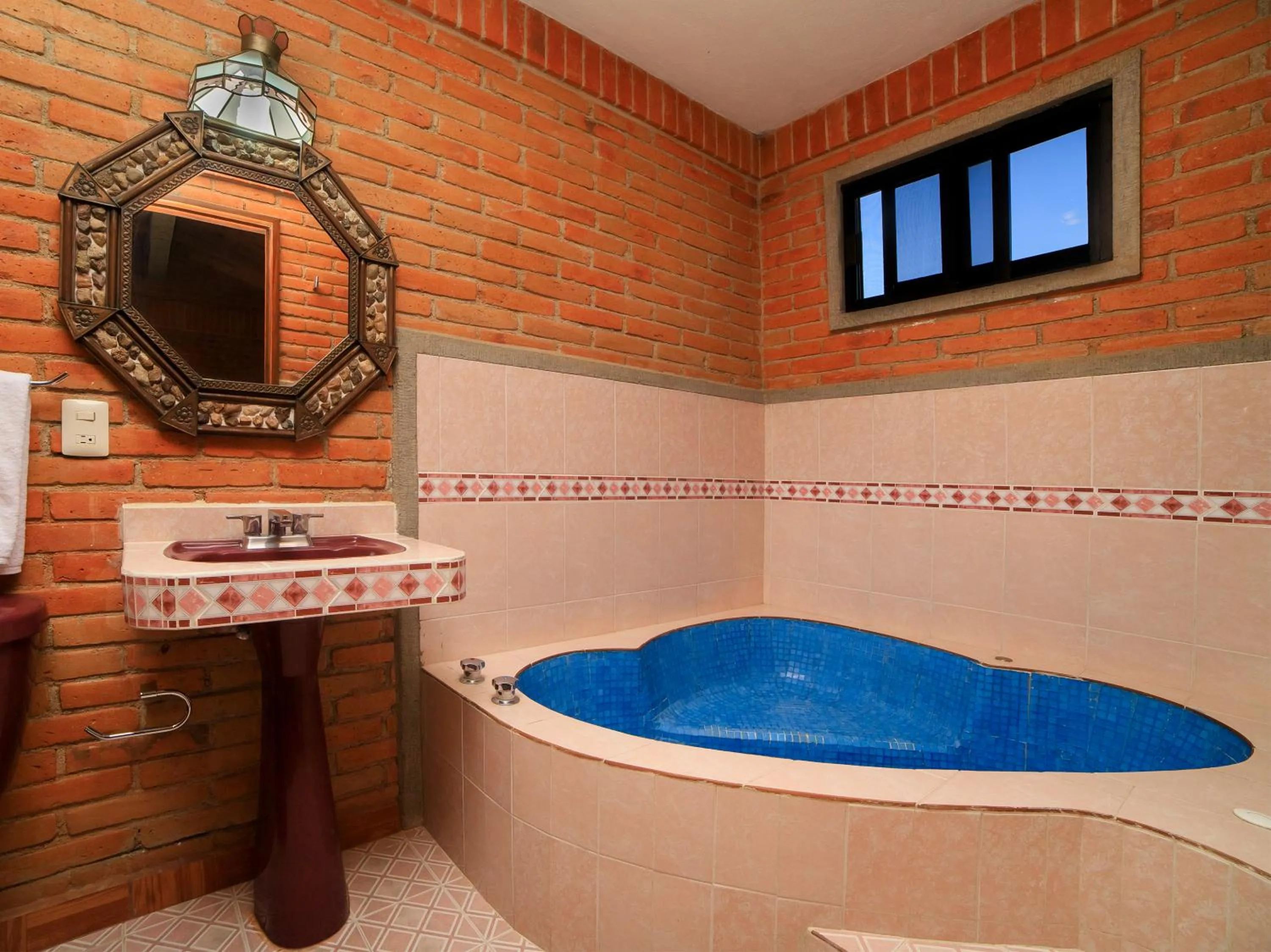 Bath in Hotel Quinta Mirador Zacualli
