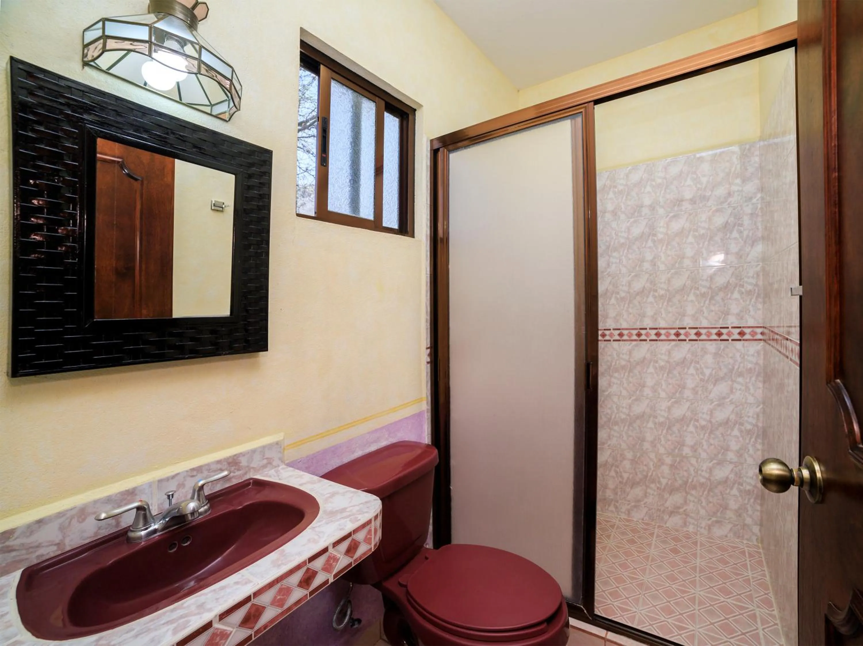 Toilet in Hotel Quinta Mirador Zacualli