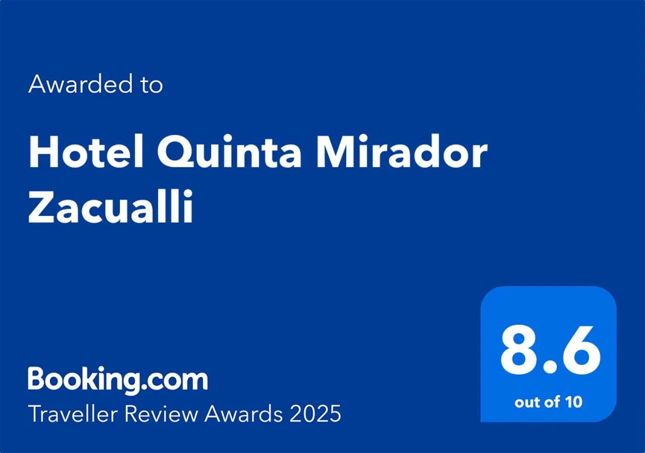 Logo/Certificate/Sign in Hotel Quinta Mirador Zacualli