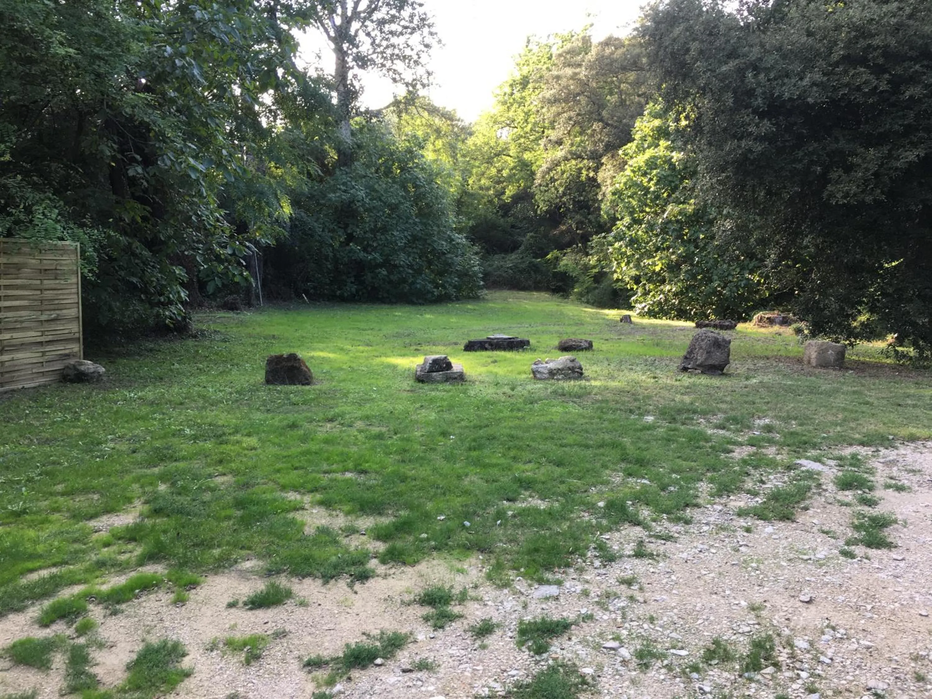 Garden in Le Mas aux Arômes