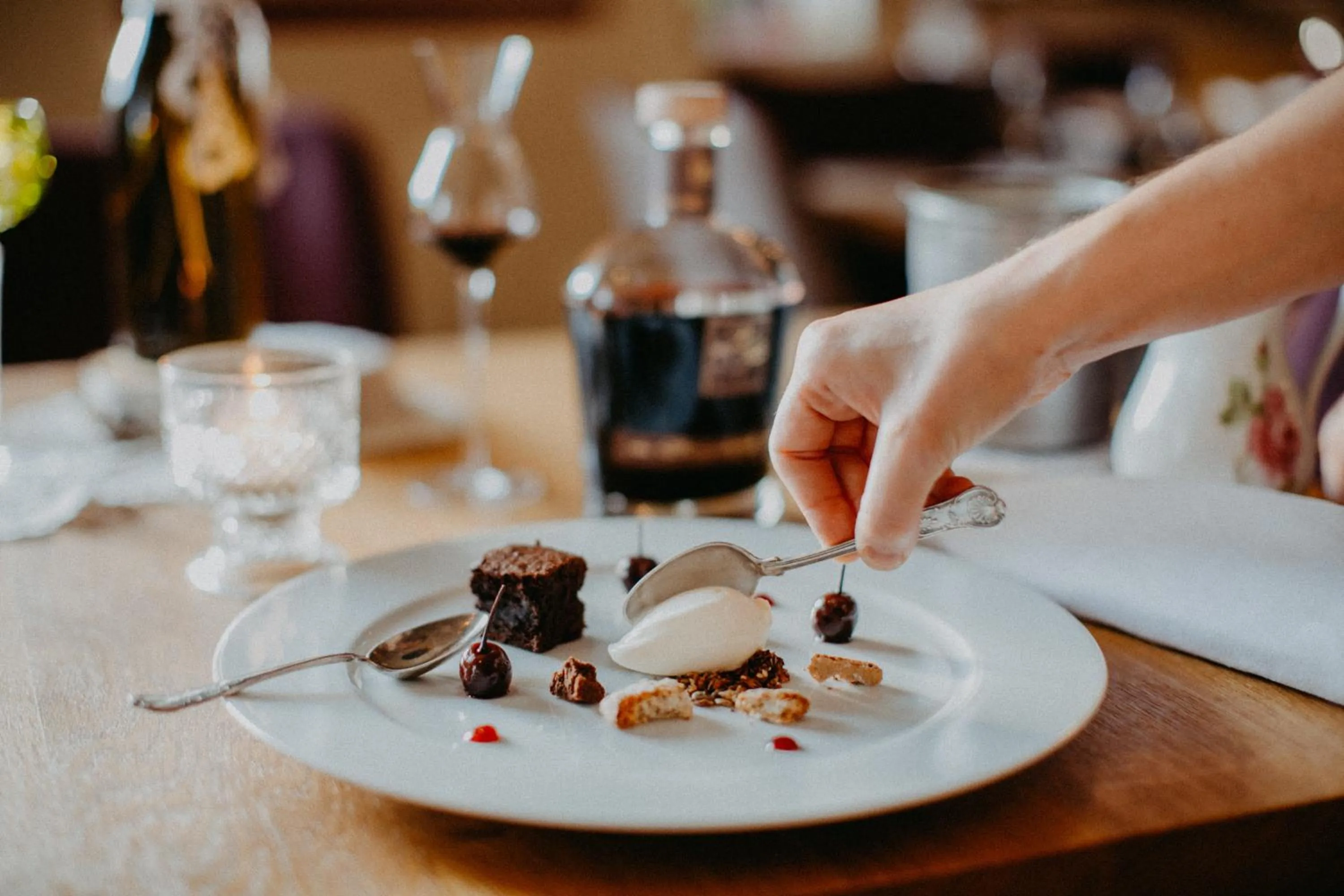 Restaurant/places to eat in Landhotel Rosenschänke