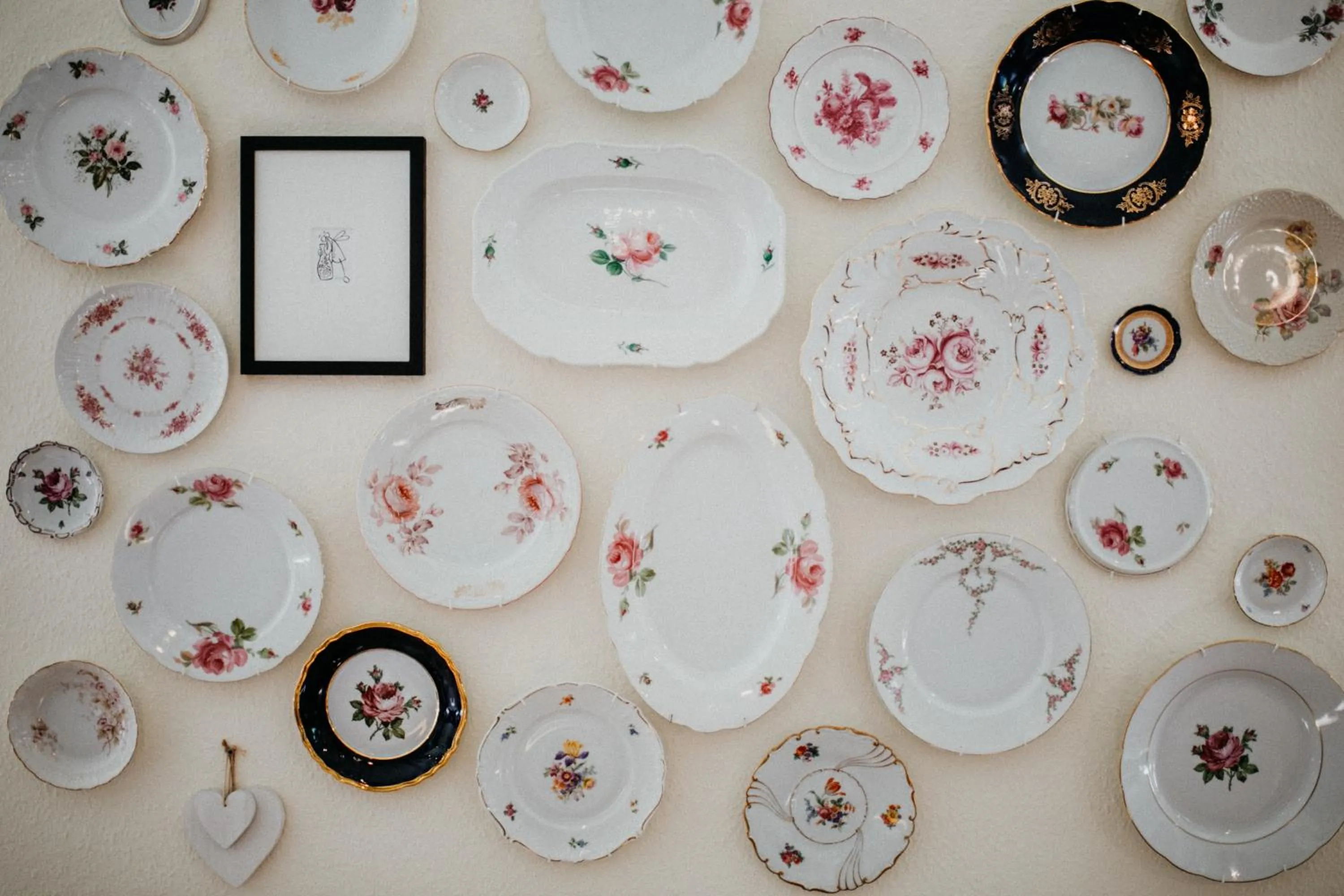 Decorative detail in Landhotel Rosenschänke