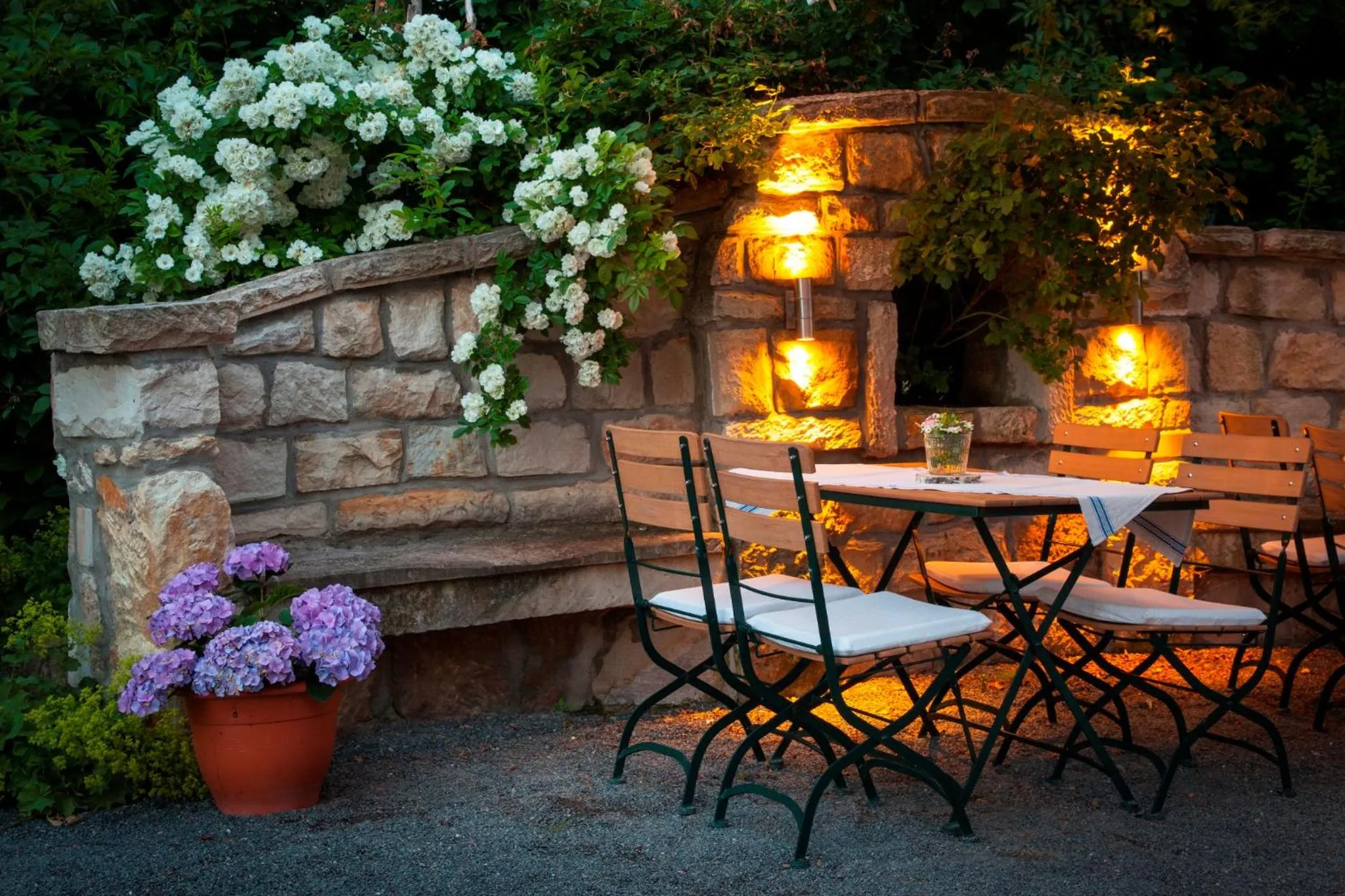 Garden in Landhotel Rosenschänke