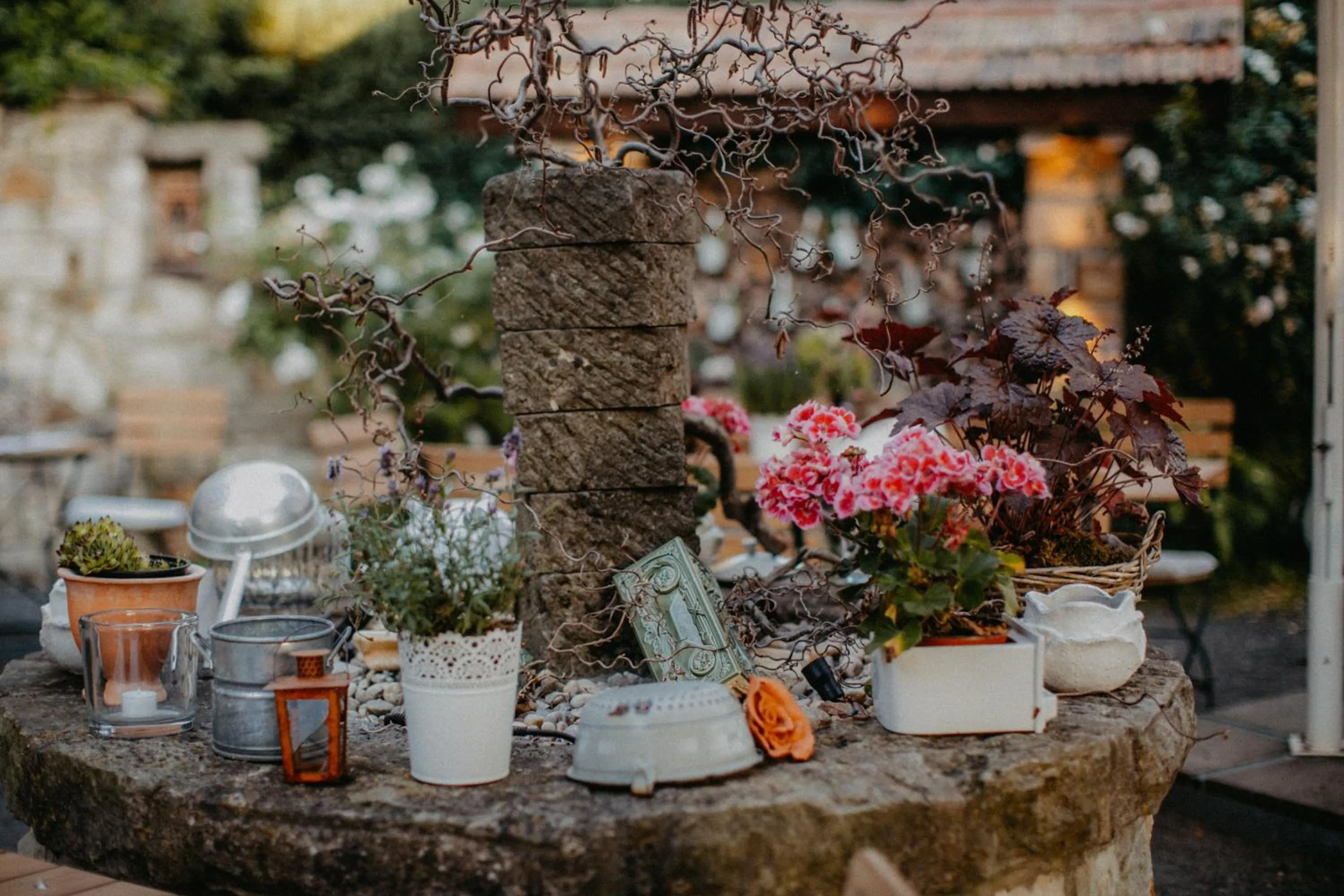 Garden in Landhotel Rosenschänke