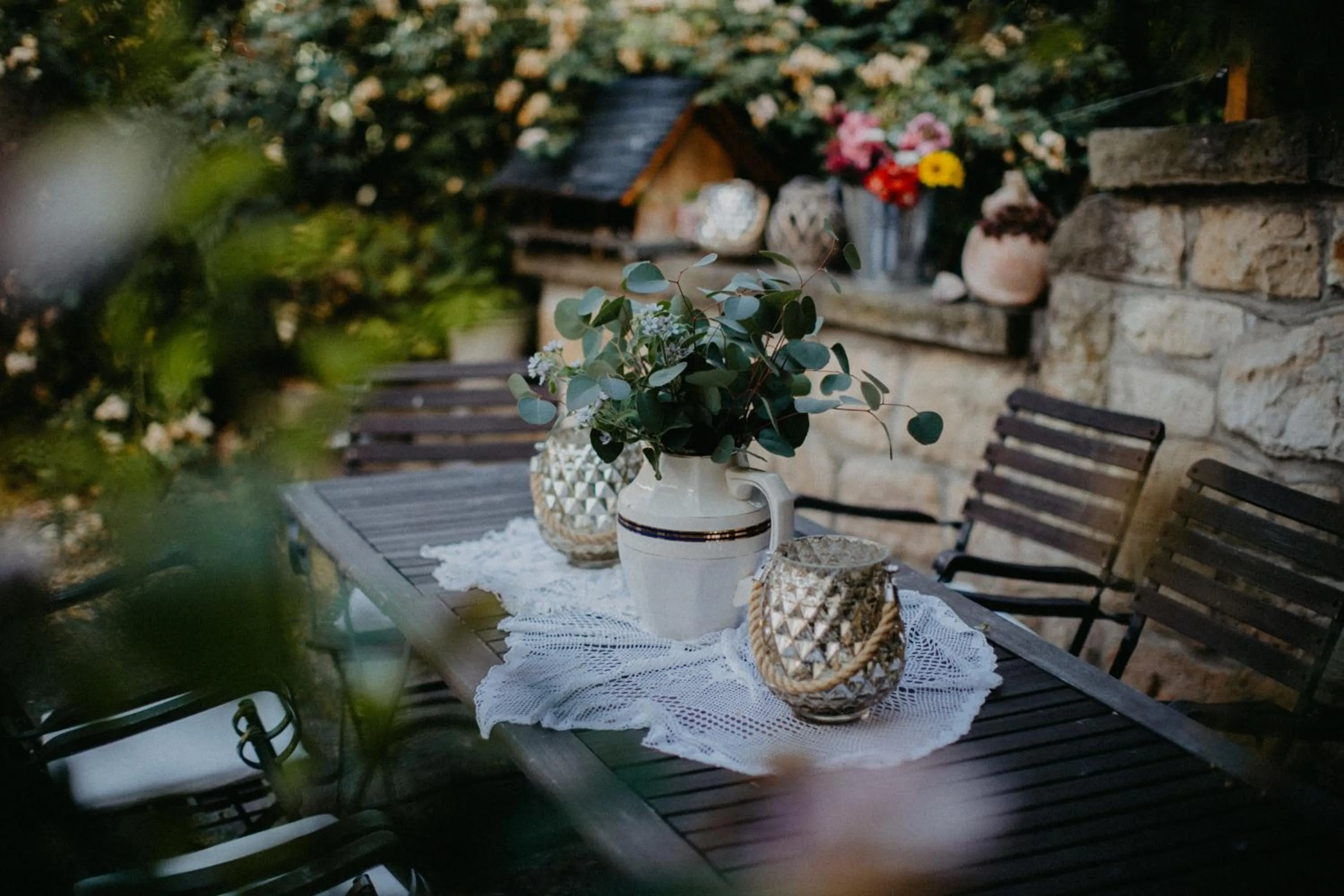 Garden in Landhotel Rosenschänke