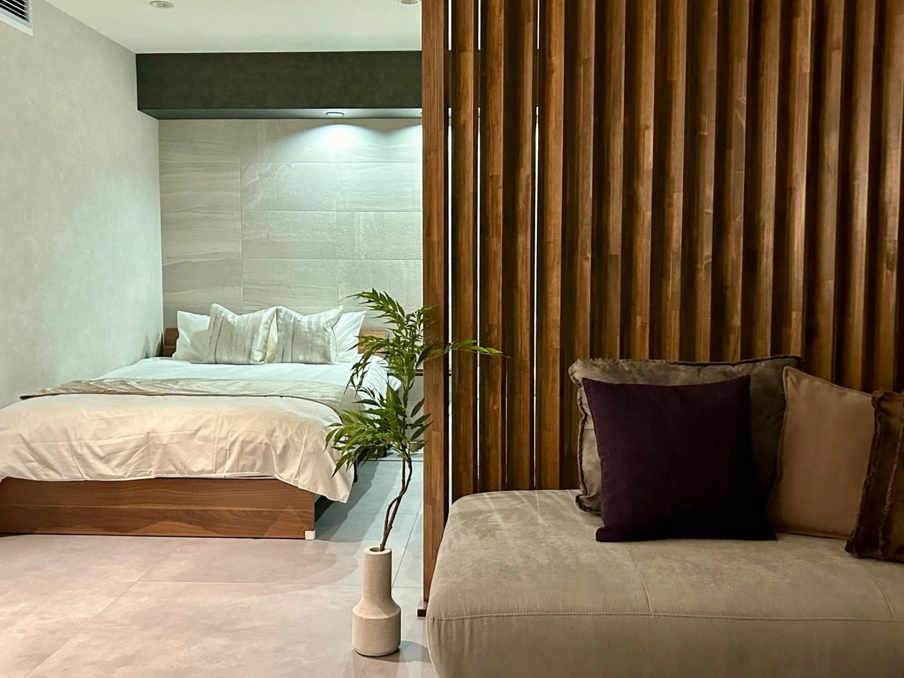 Bed in Fraise Nipponbashi -vacation rental-