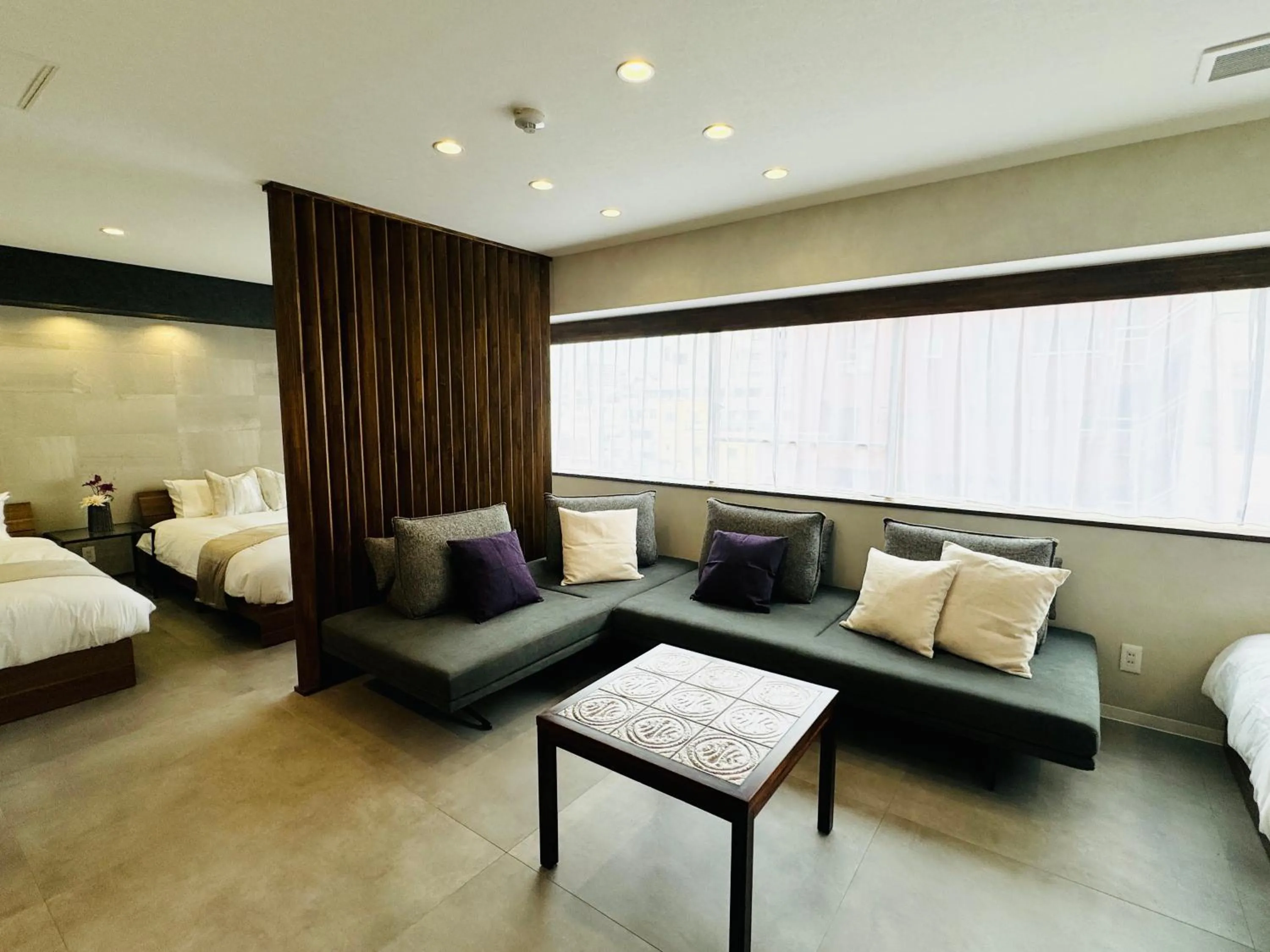 Living room, Bed in Fraise Nipponbashi -vacation rental-