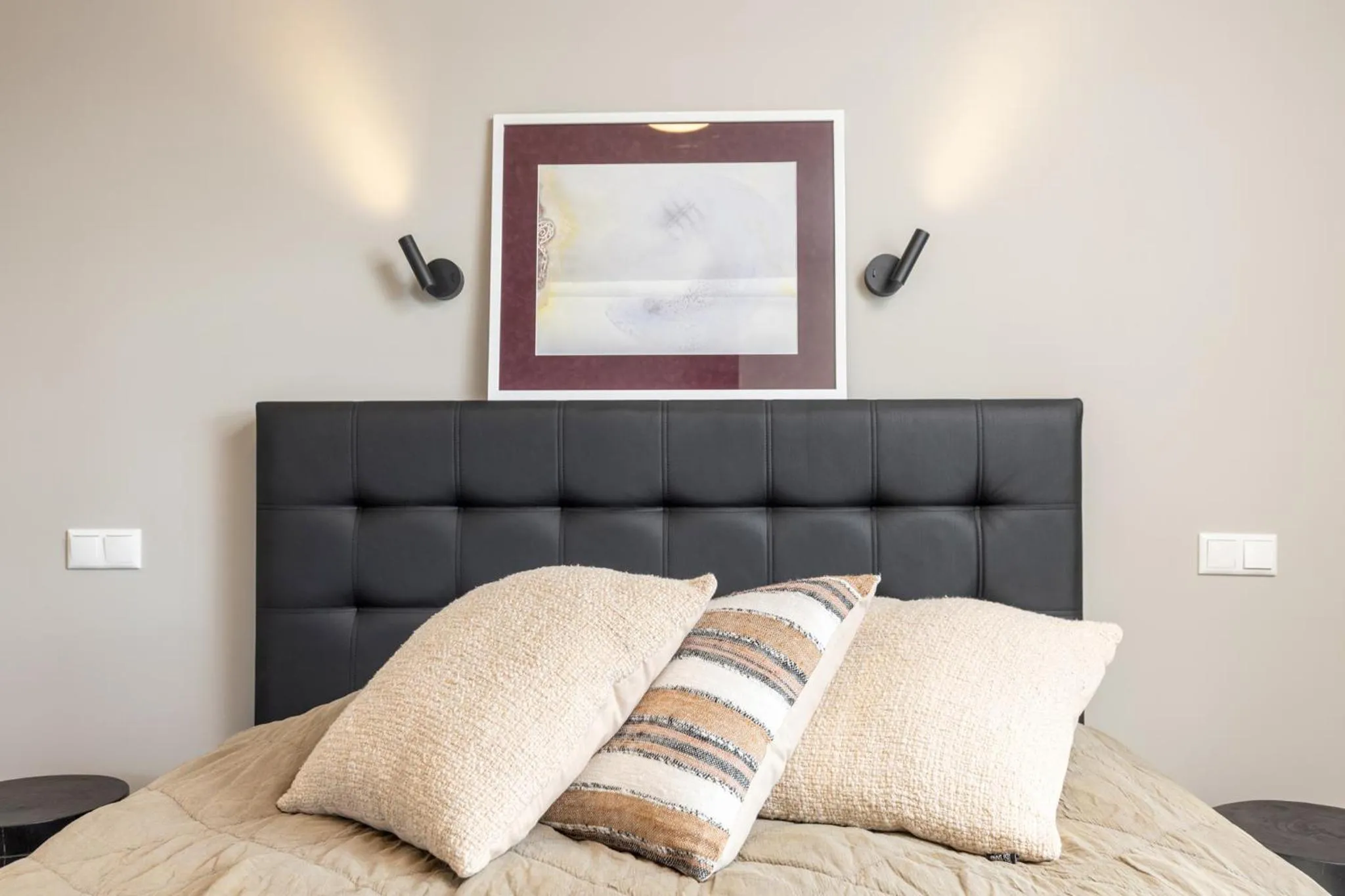 Bed in Eric the Red Guesthouse