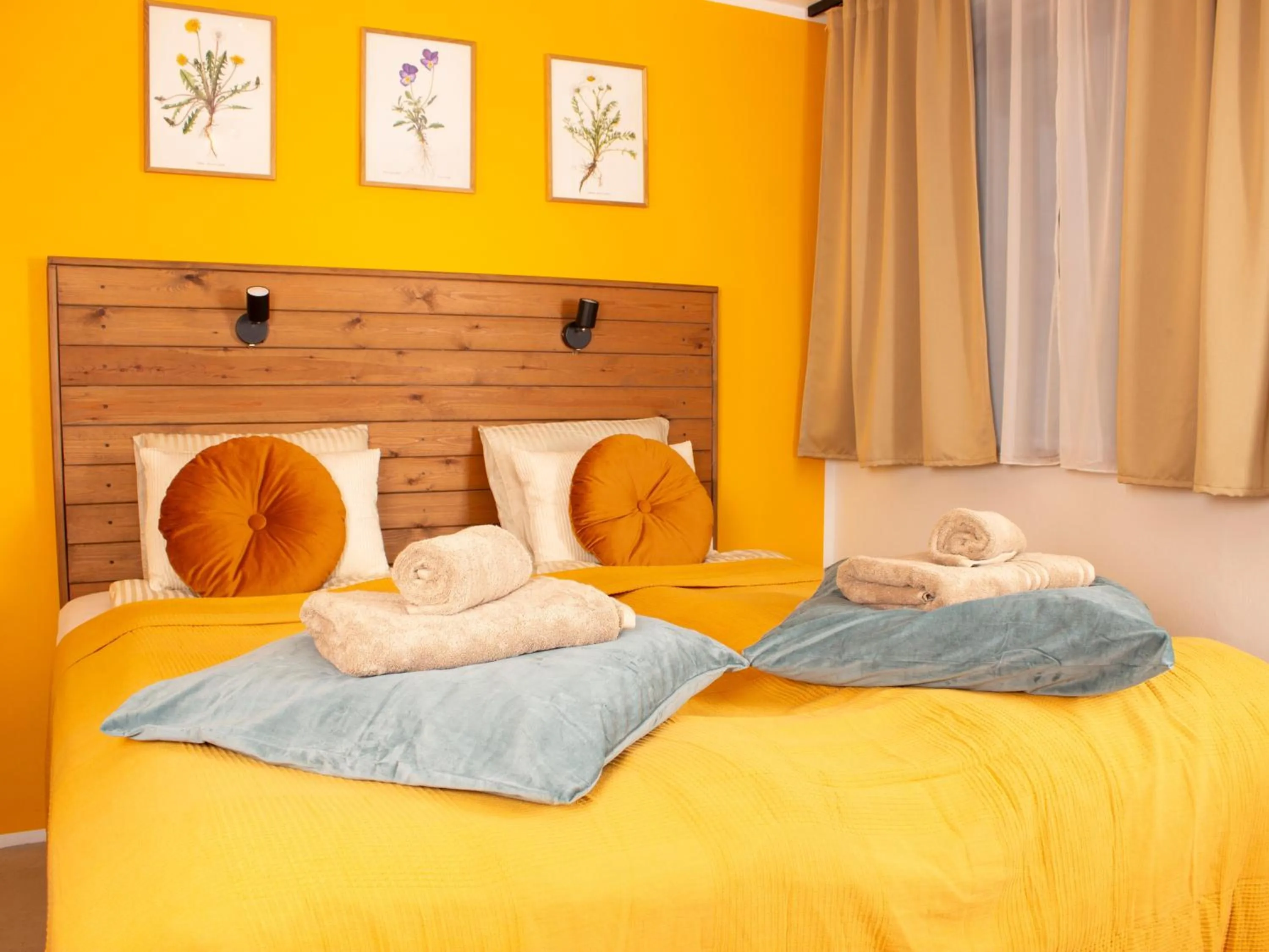 Bed in Eric the Red Guesthouse