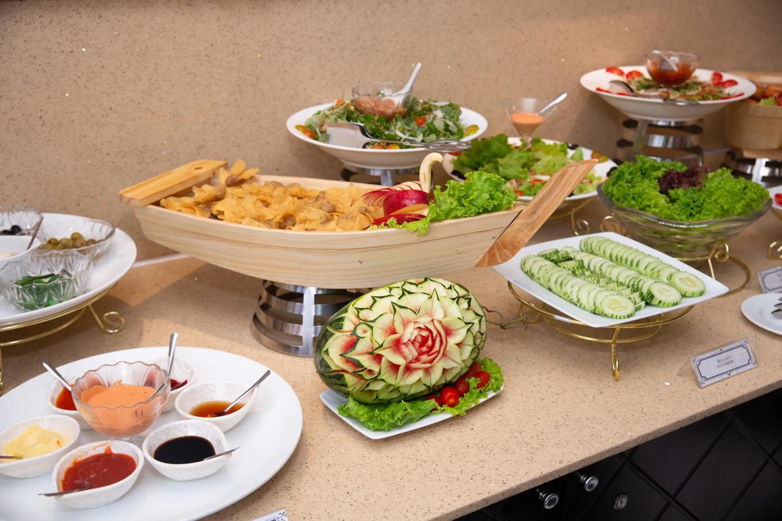 Breakfast in Fivitel Boutique Da Nang