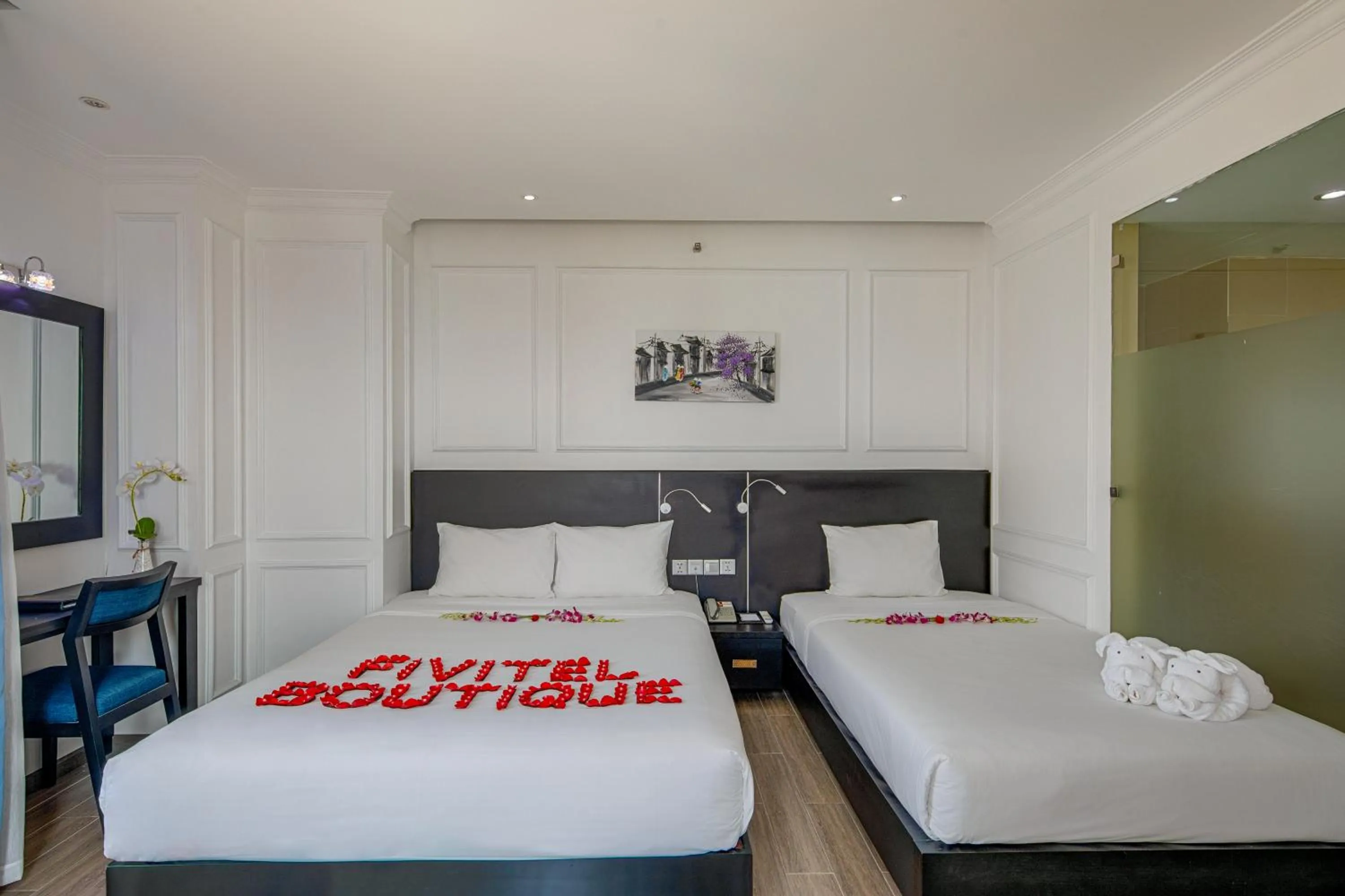 Bedroom, Bed in Fivitel Boutique Da Nang