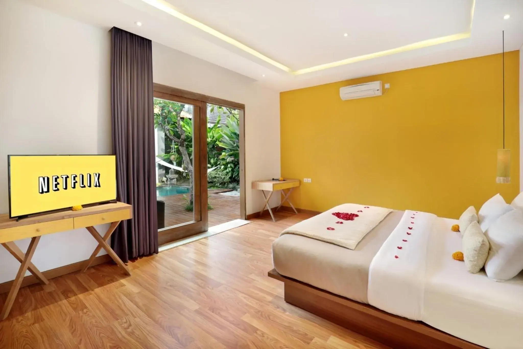 Bedroom, Bed in La Mira Villa Seminyak by Ini Vie Hospitality Bedroom, Bed in La Mira Villa Seminyak by Ini Vie Hospitality