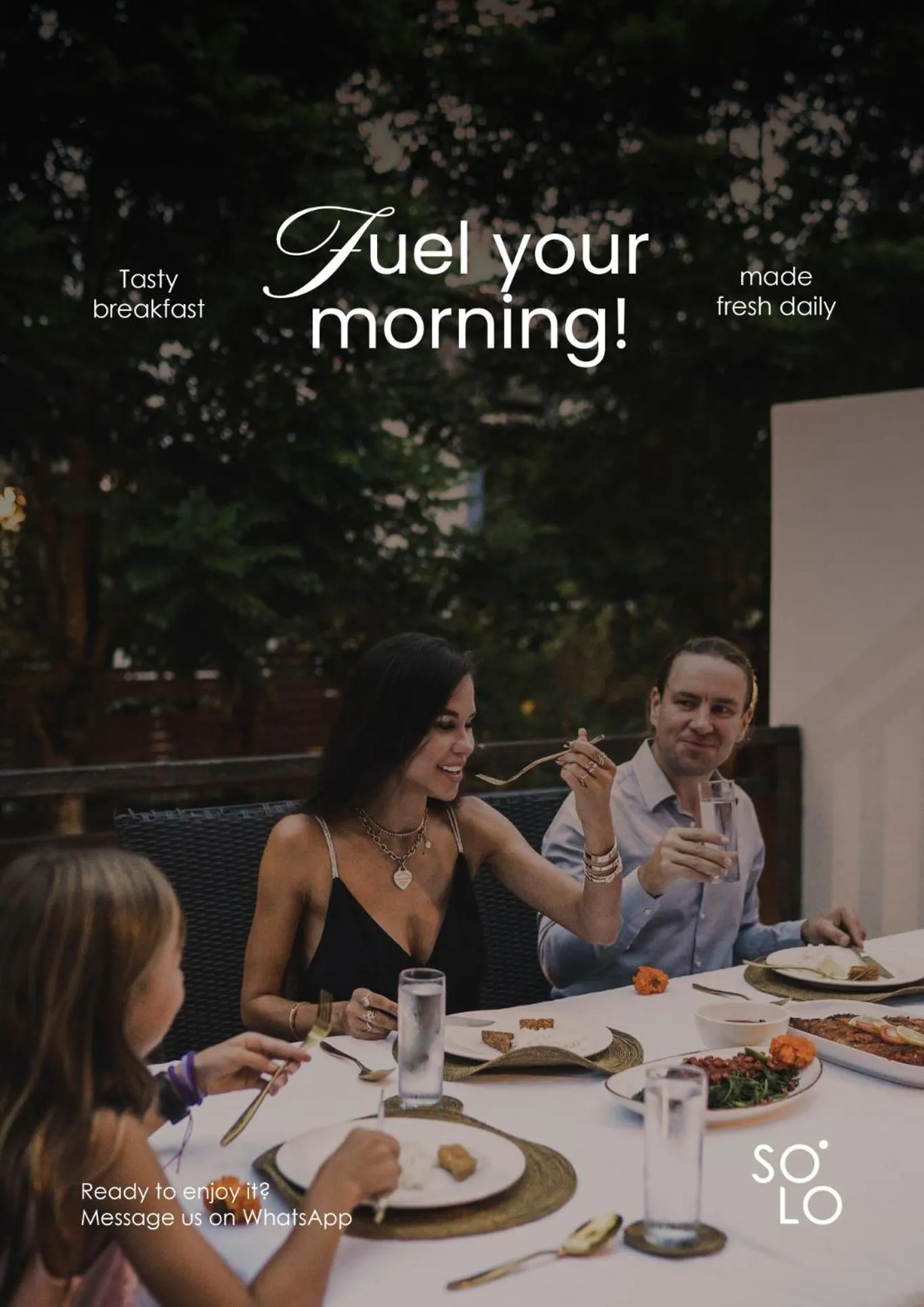 Text overlay in La Mira Villa Seminyak by Ini Vie Hospitality