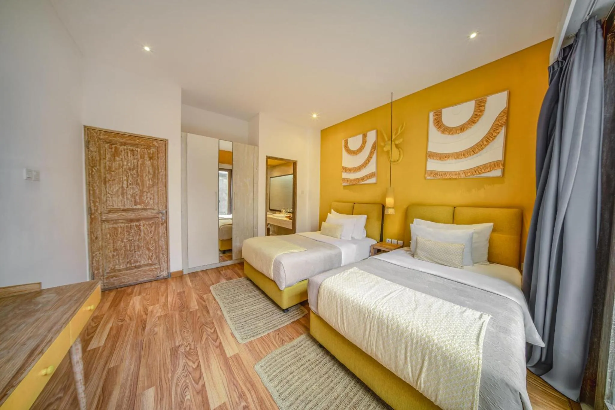 Bedroom, Bed in La Mira Villa Seminyak by Ini Vie Hospitality