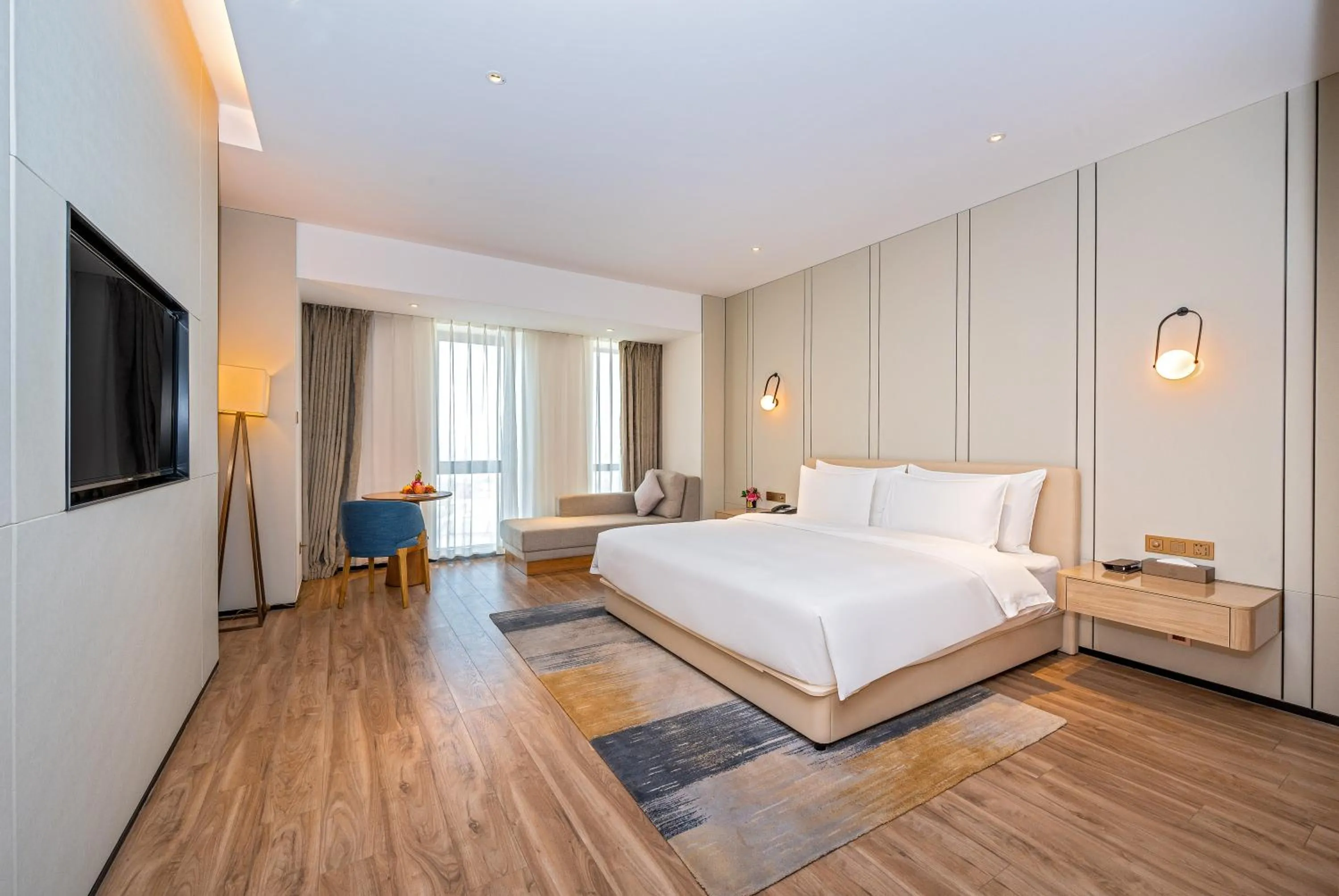 Bed in Nanan Ao Sheng Yi Hao Hotel