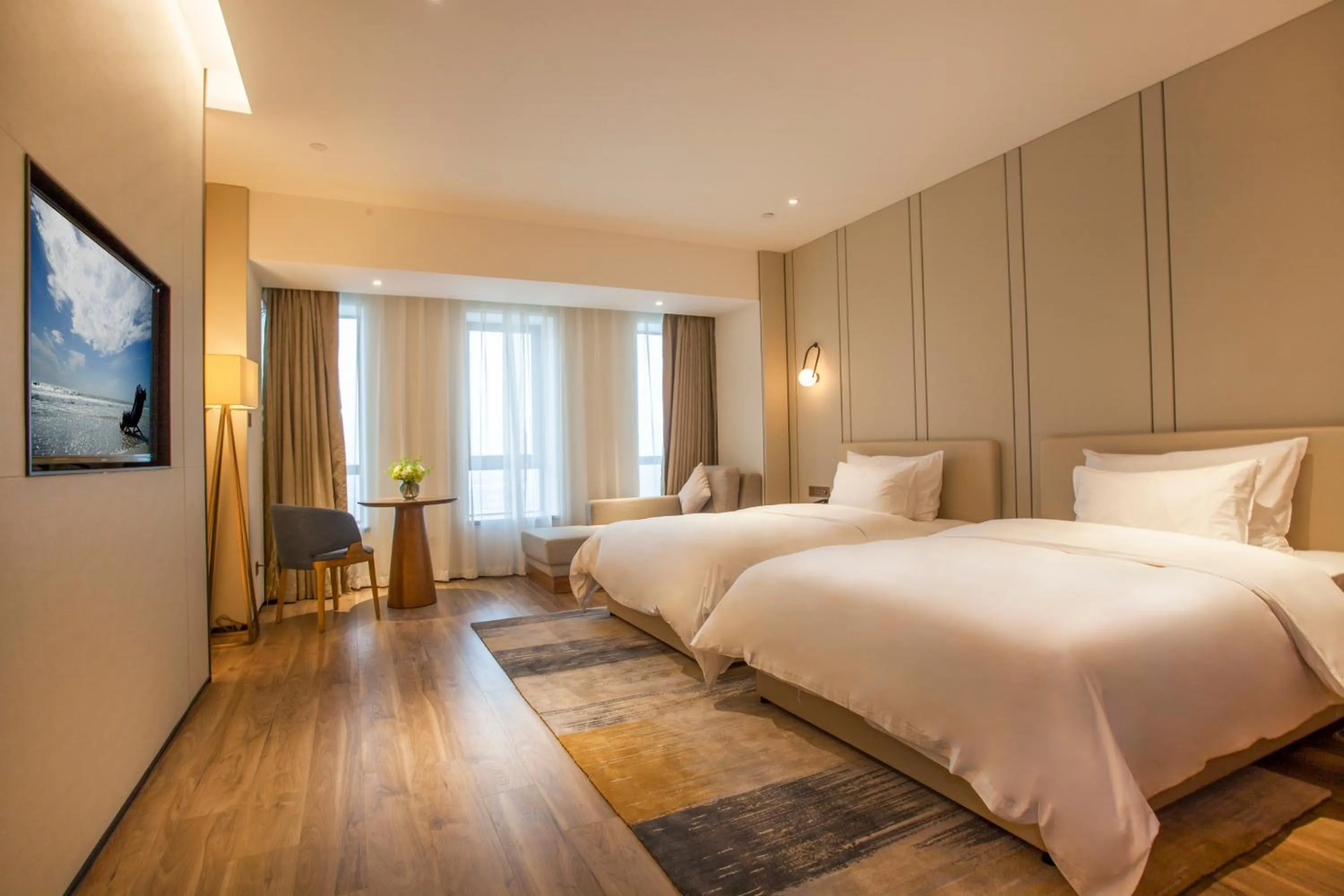 Bed in Nanan Ao Sheng Yi Hao Hotel