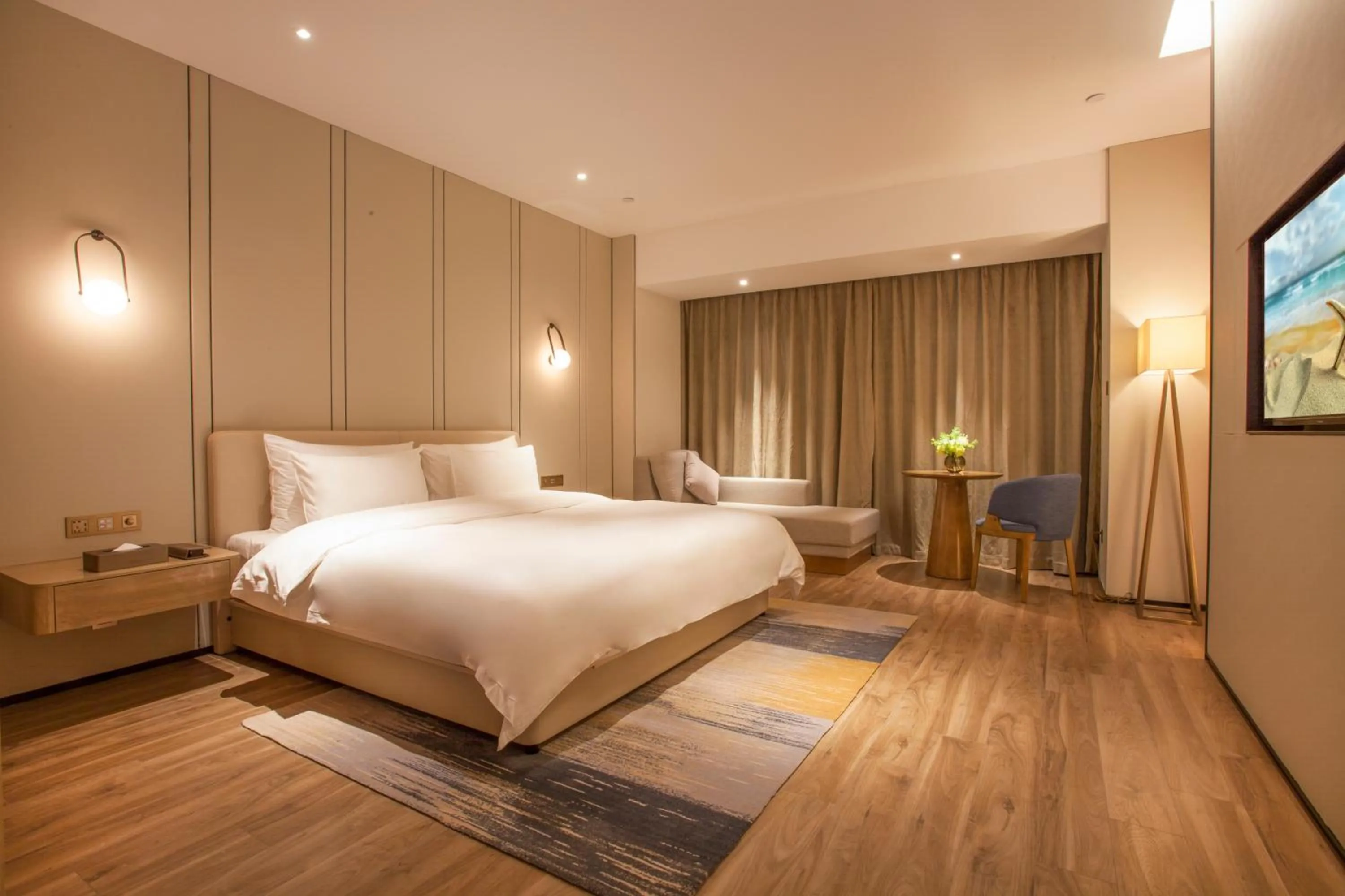 Bed in Nanan Ao Sheng Yi Hao Hotel