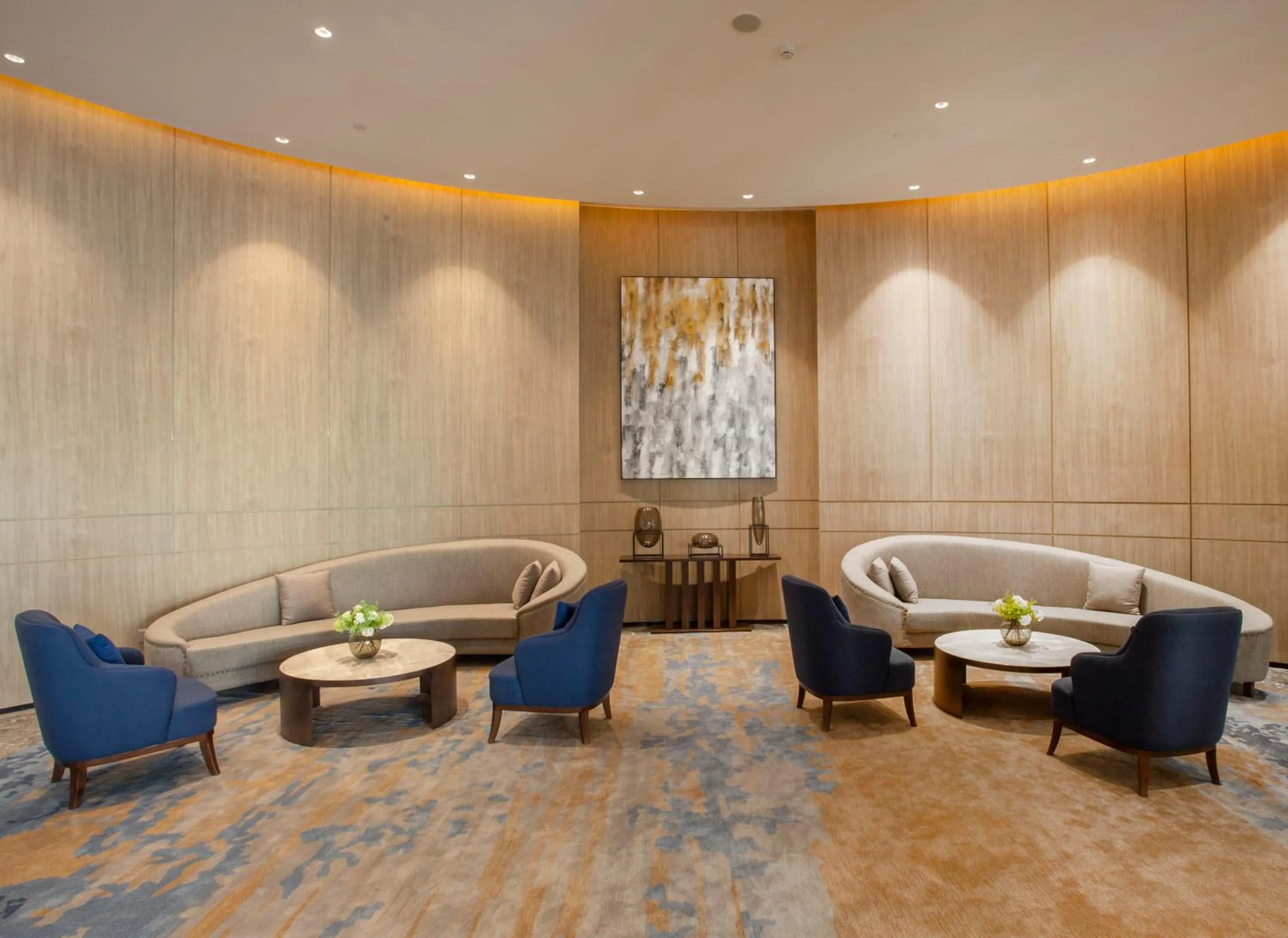 Seating area in Nanan Ao Sheng Yi Hao Hotel