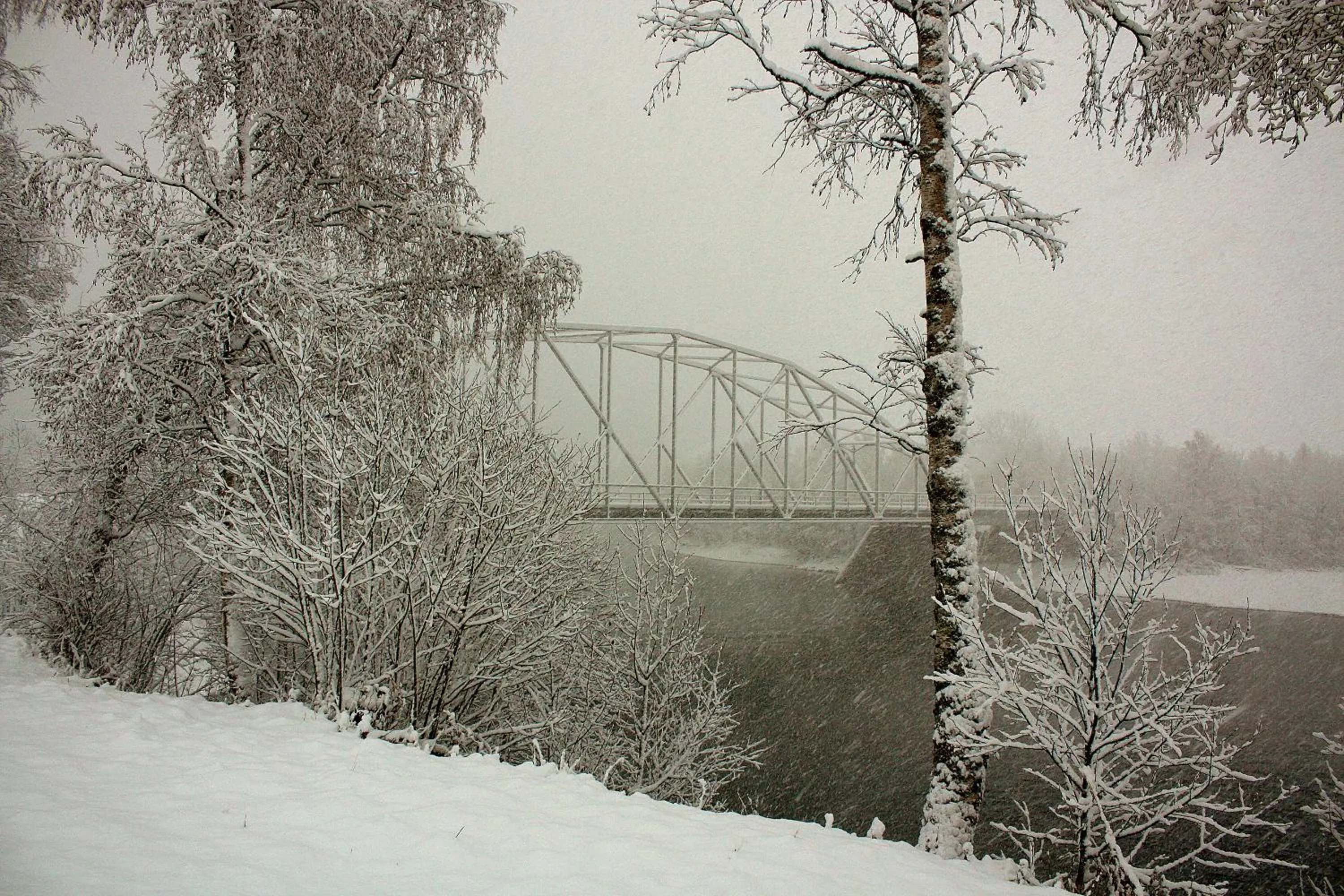 Winter in Rundhaug Gjestegard