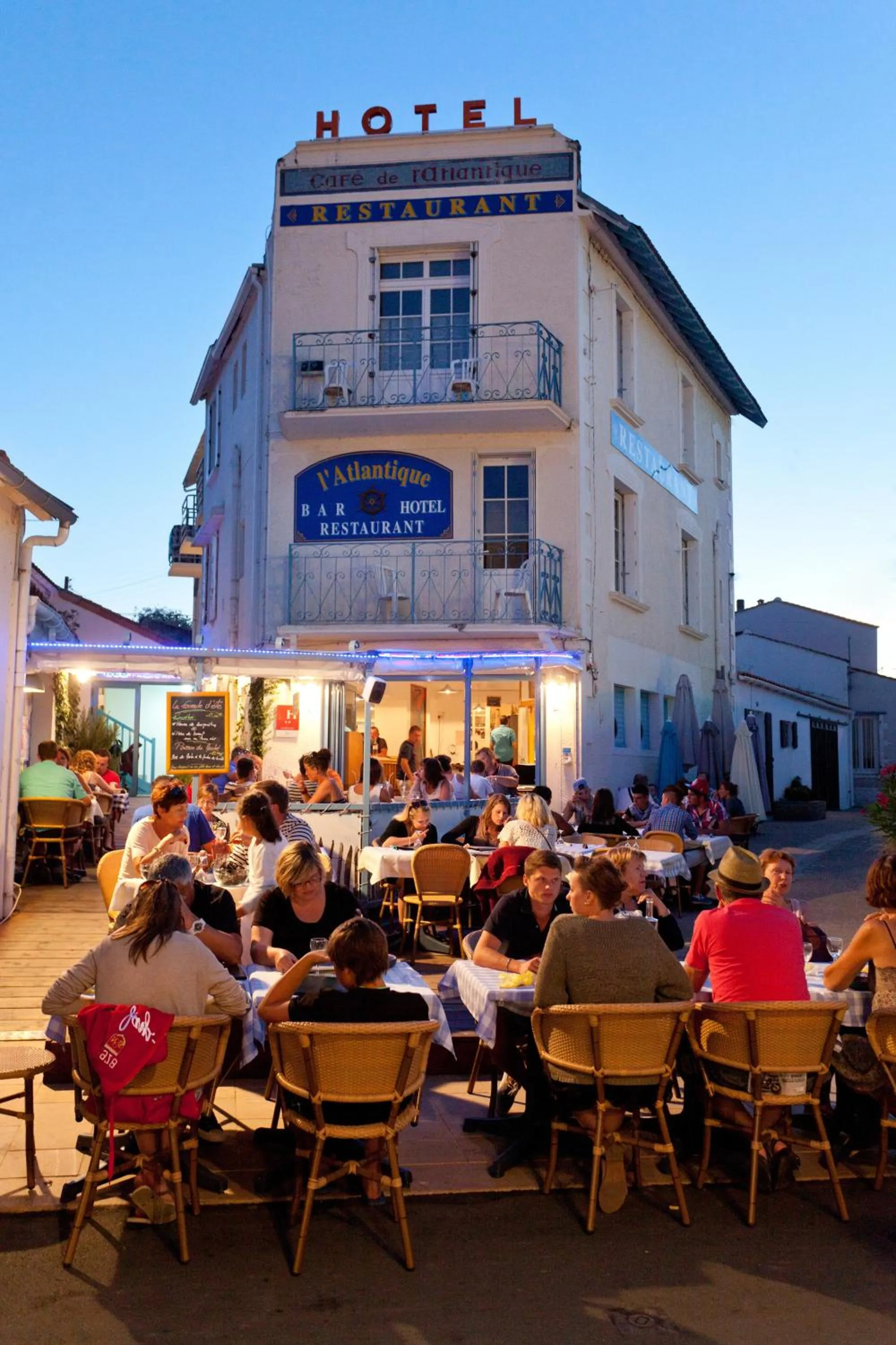 Facade/entrance in Hotel de l'Atlantique