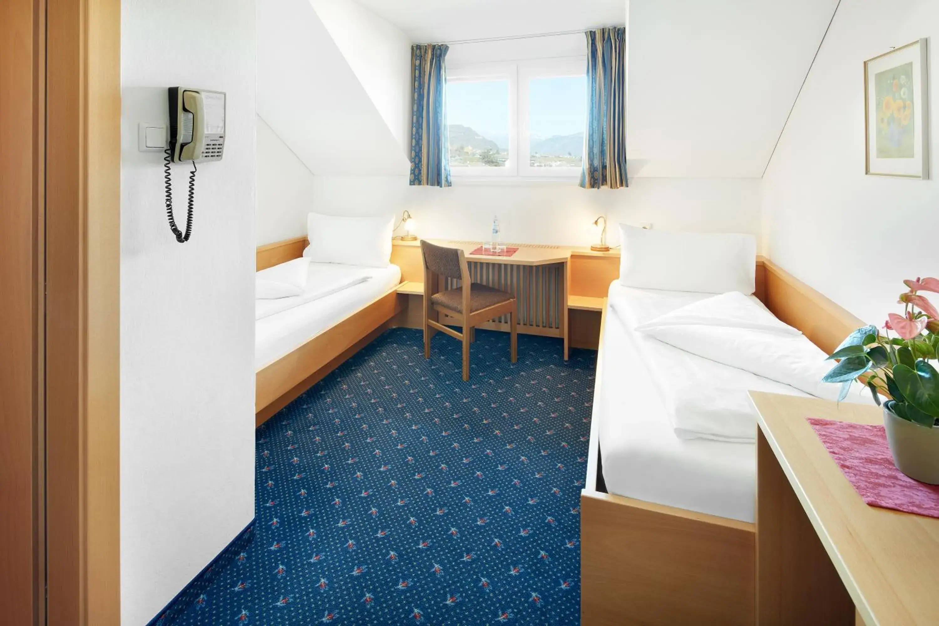 Twin Room with separated beds - single occupancy in Angerburg Blumenhotel Twin Room with separated beds - single occupancy in Angerburg Blumenhotel
