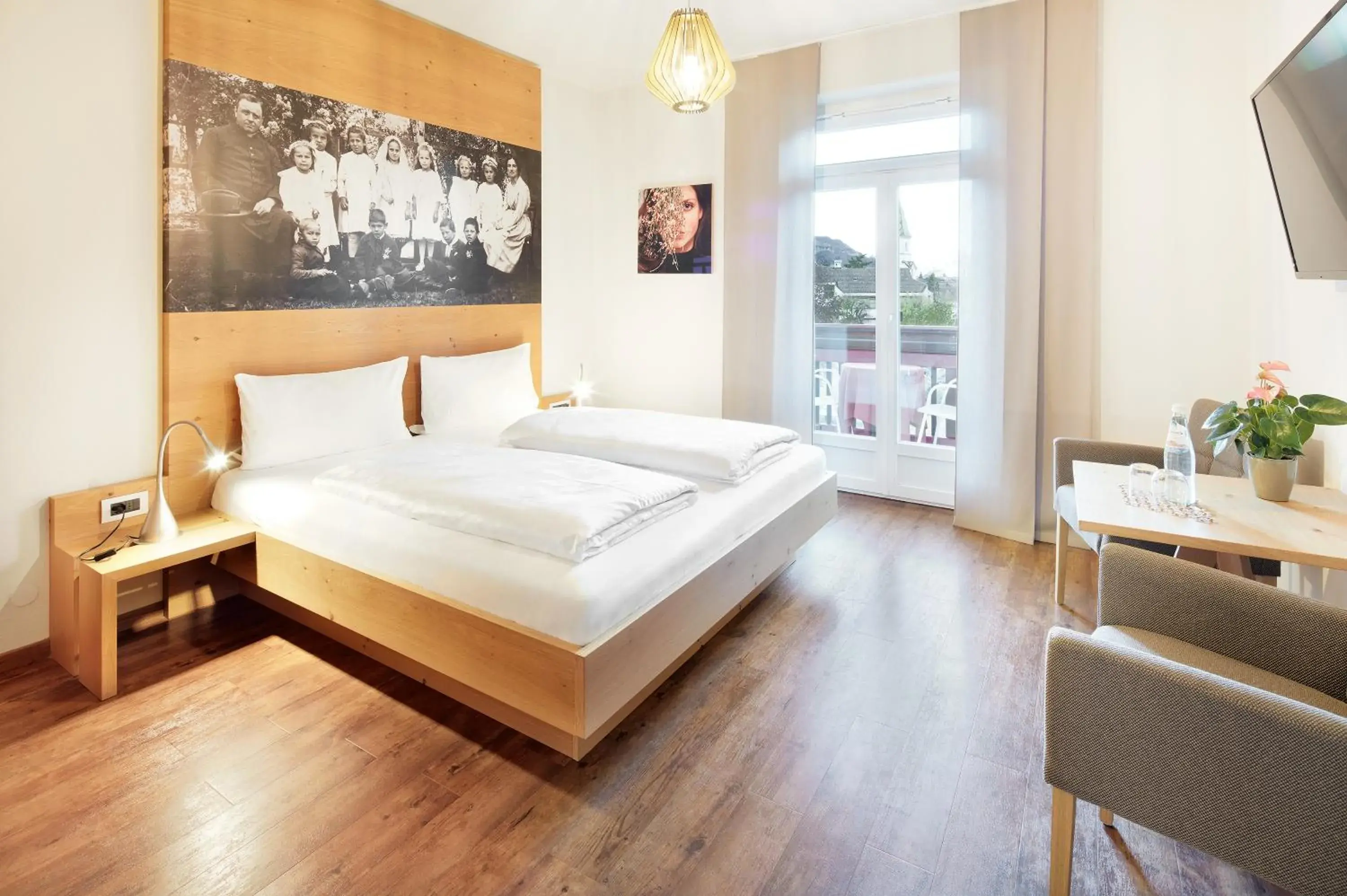 Double Room with Balcony in Angerburg Blumenhotel Double Room with Balcony in Angerburg Blumenhotel