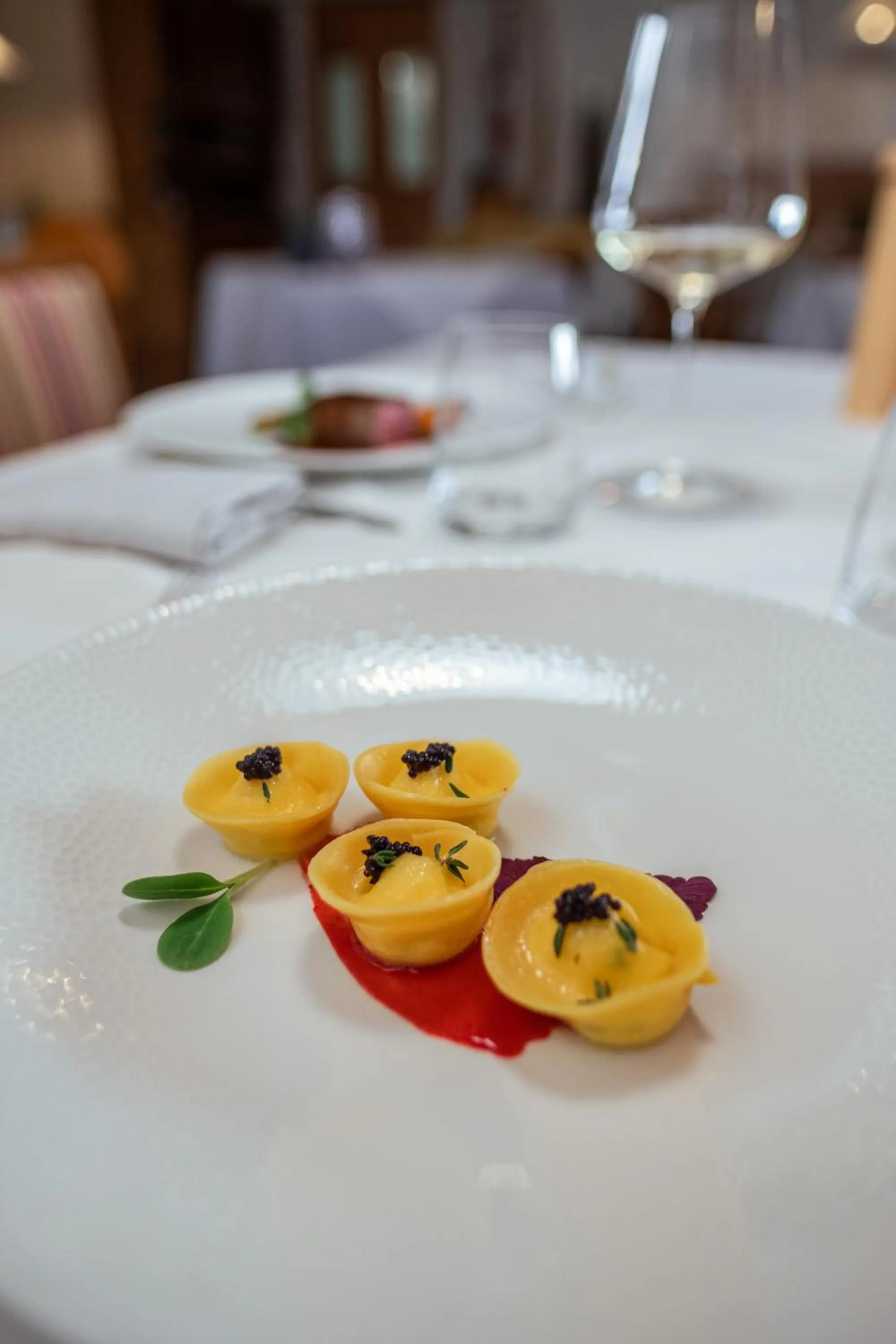 Dinner in Angerburg Blumenhotel