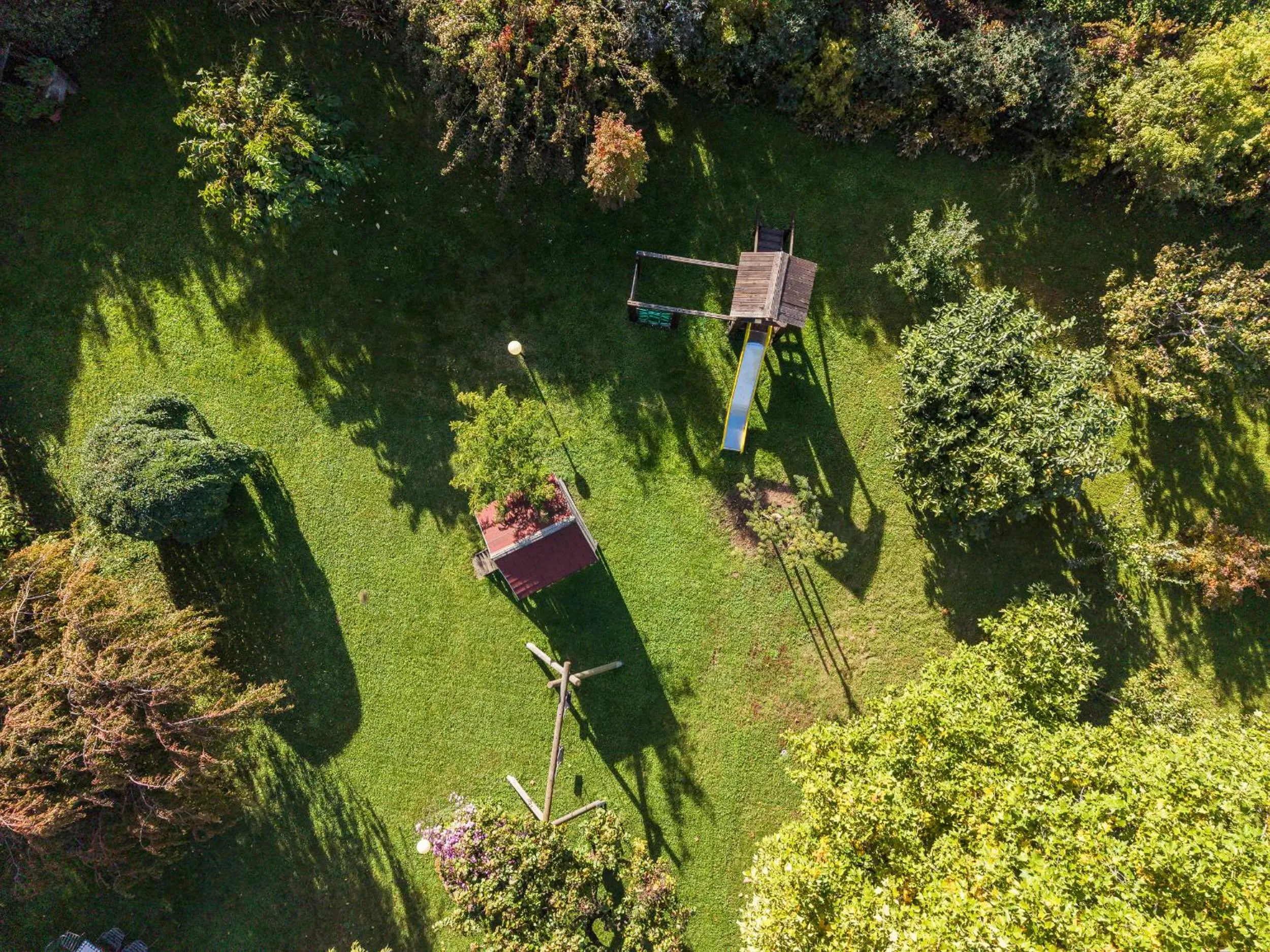 Bird's eye view in Angerburg Blumenhotel