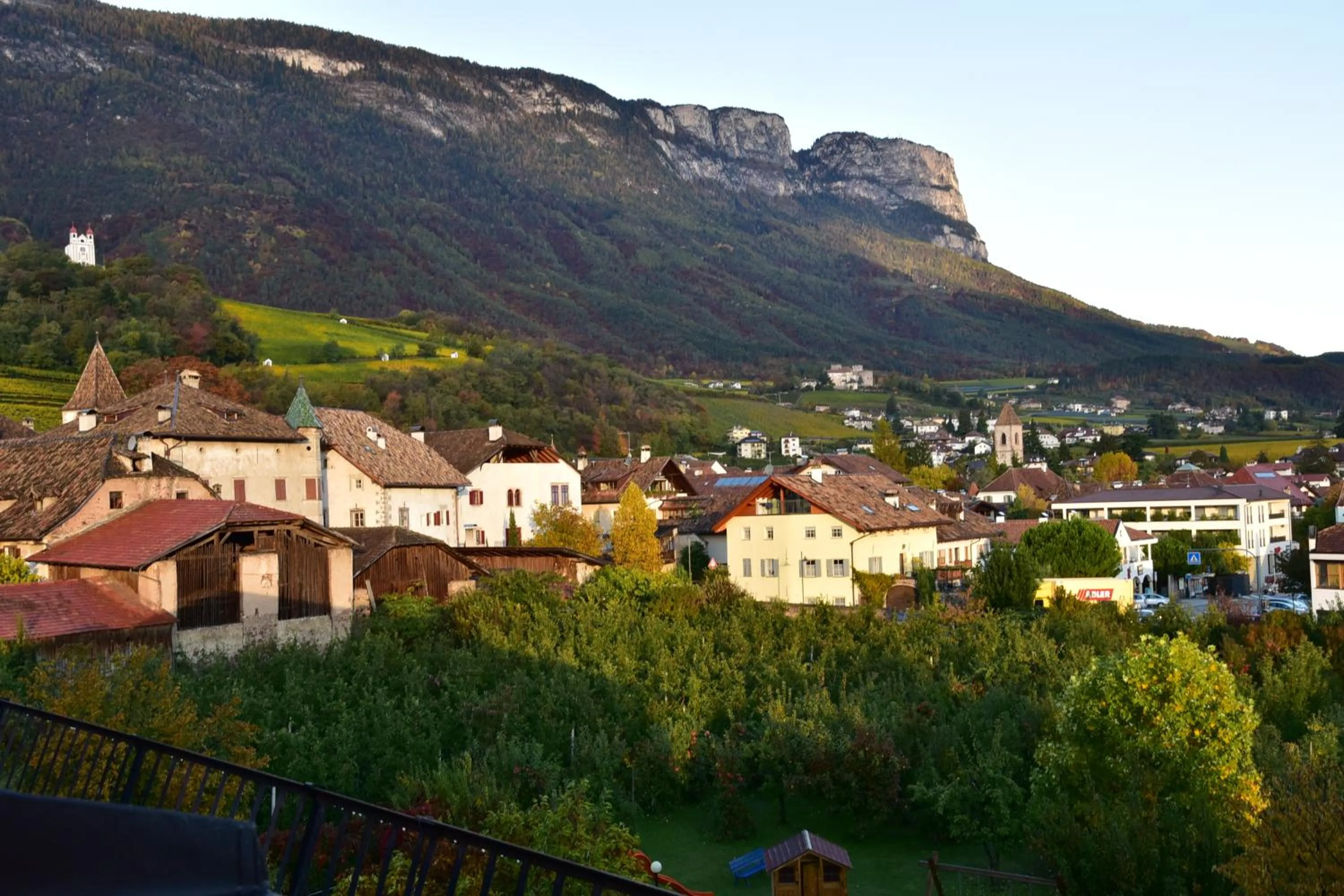 City view in Angerburg Blumenhotel