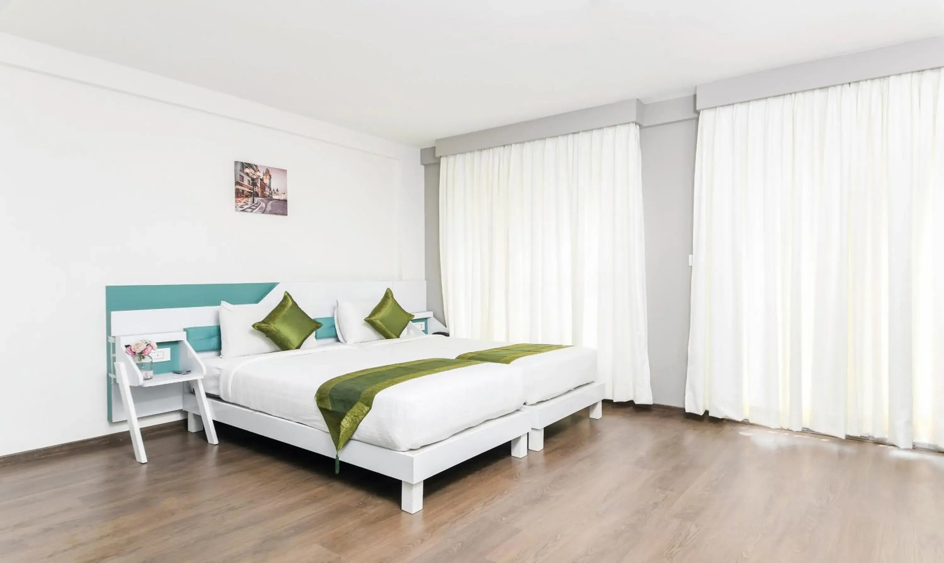 Bed in Treebo Stay Tuned JP Nagar Bed in Treebo Stay Tuned JP Nagar