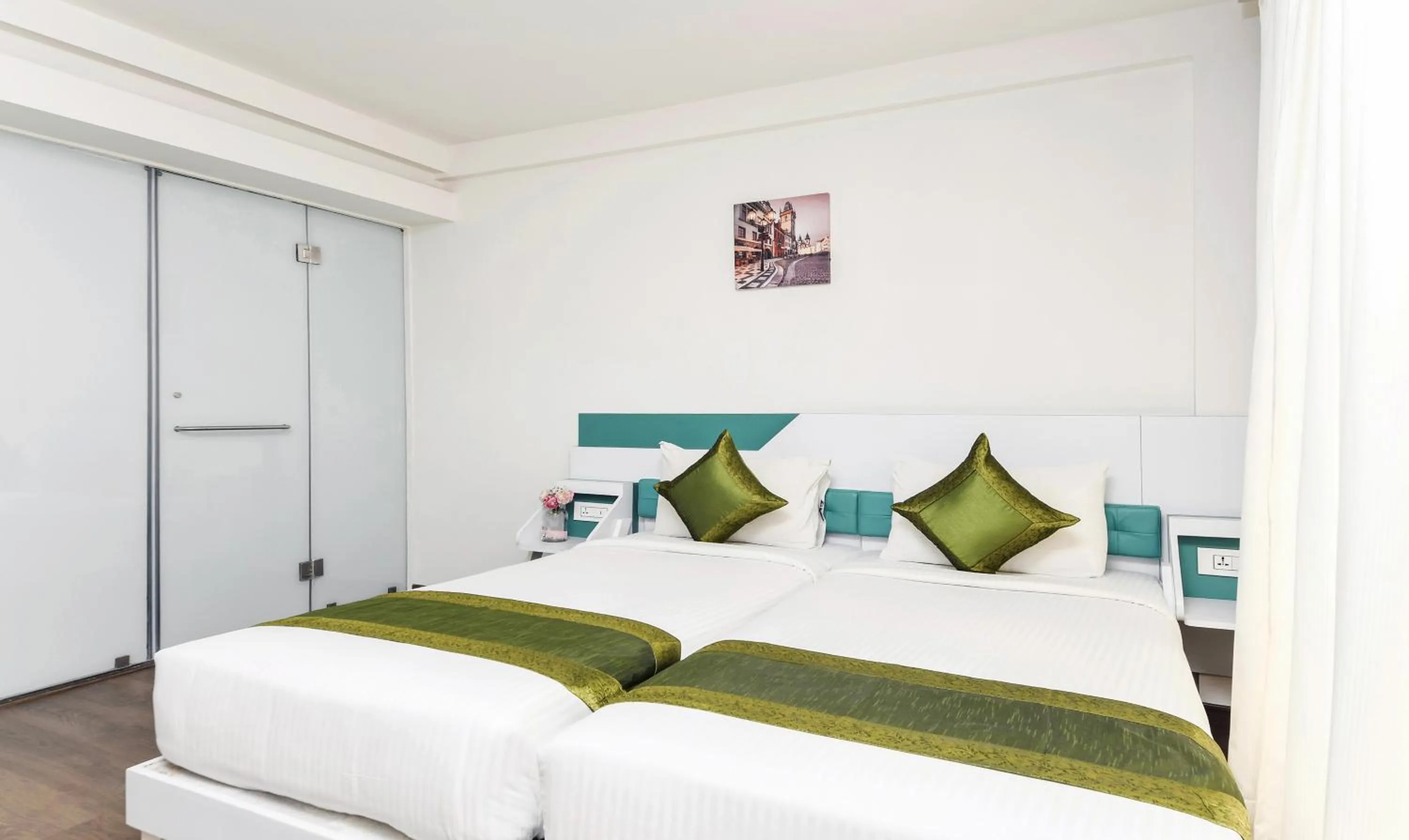 Bed in Treebo Stay Tuned JP Nagar