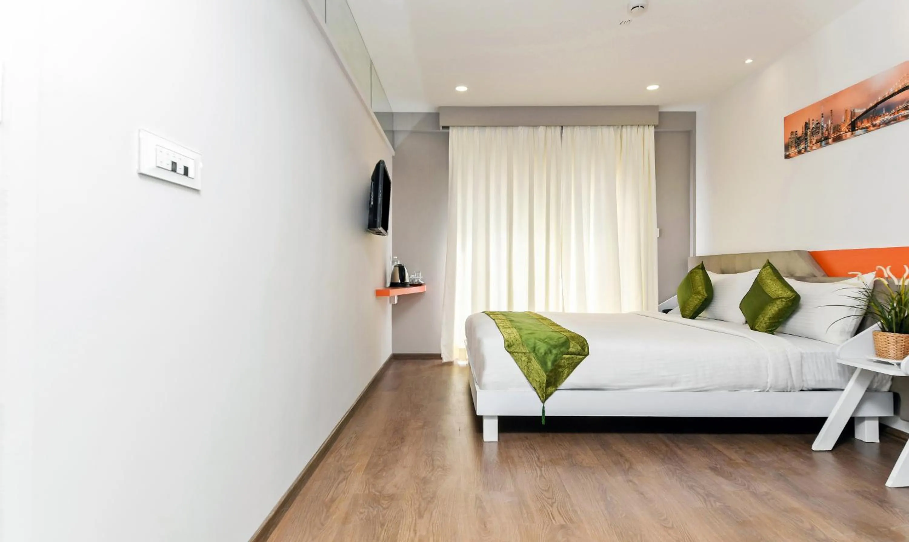 Bed in Treebo Stay Tuned JP Nagar