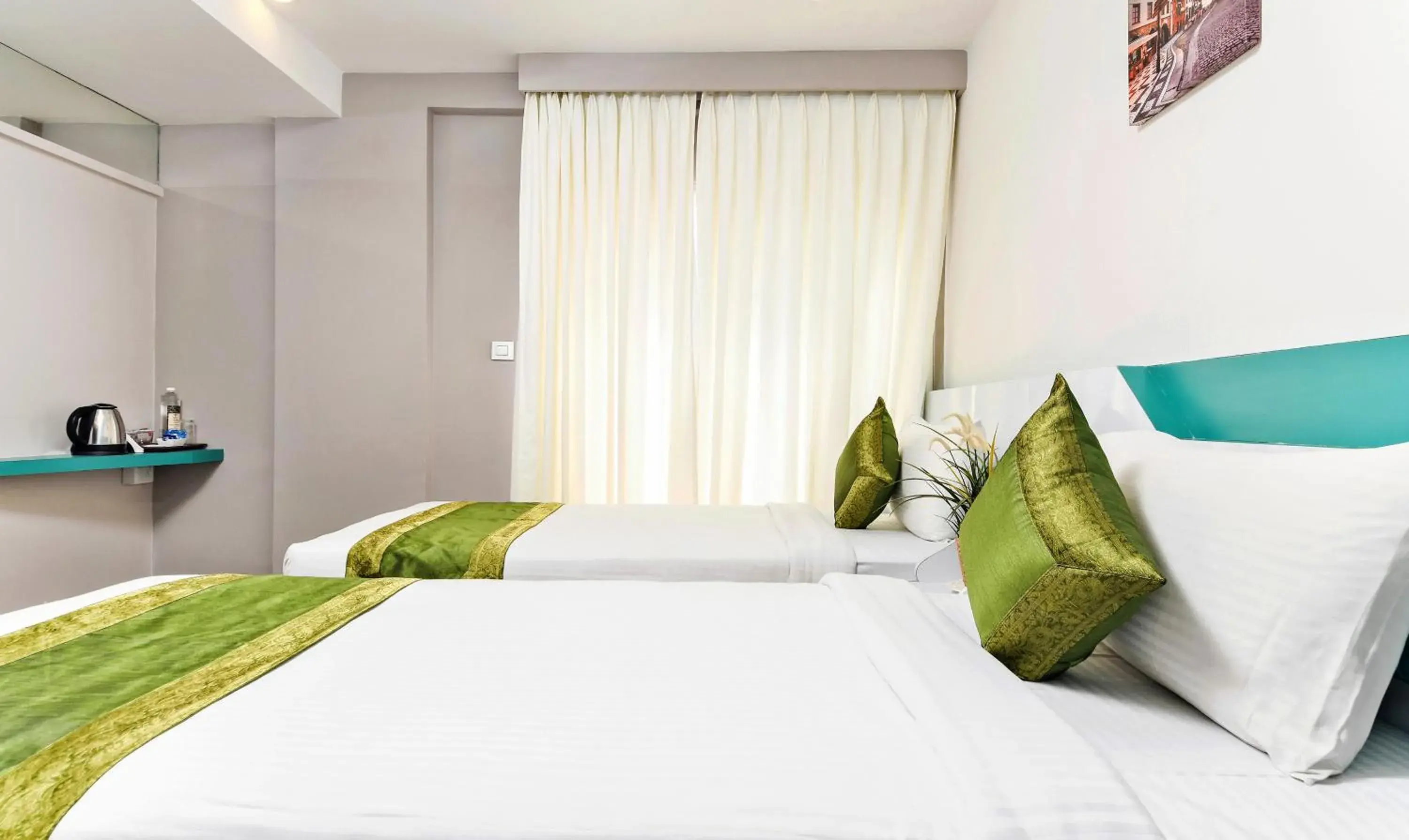 Bed in Treebo Stay Tuned JP Nagar Bed in Treebo Stay Tuned JP Nagar