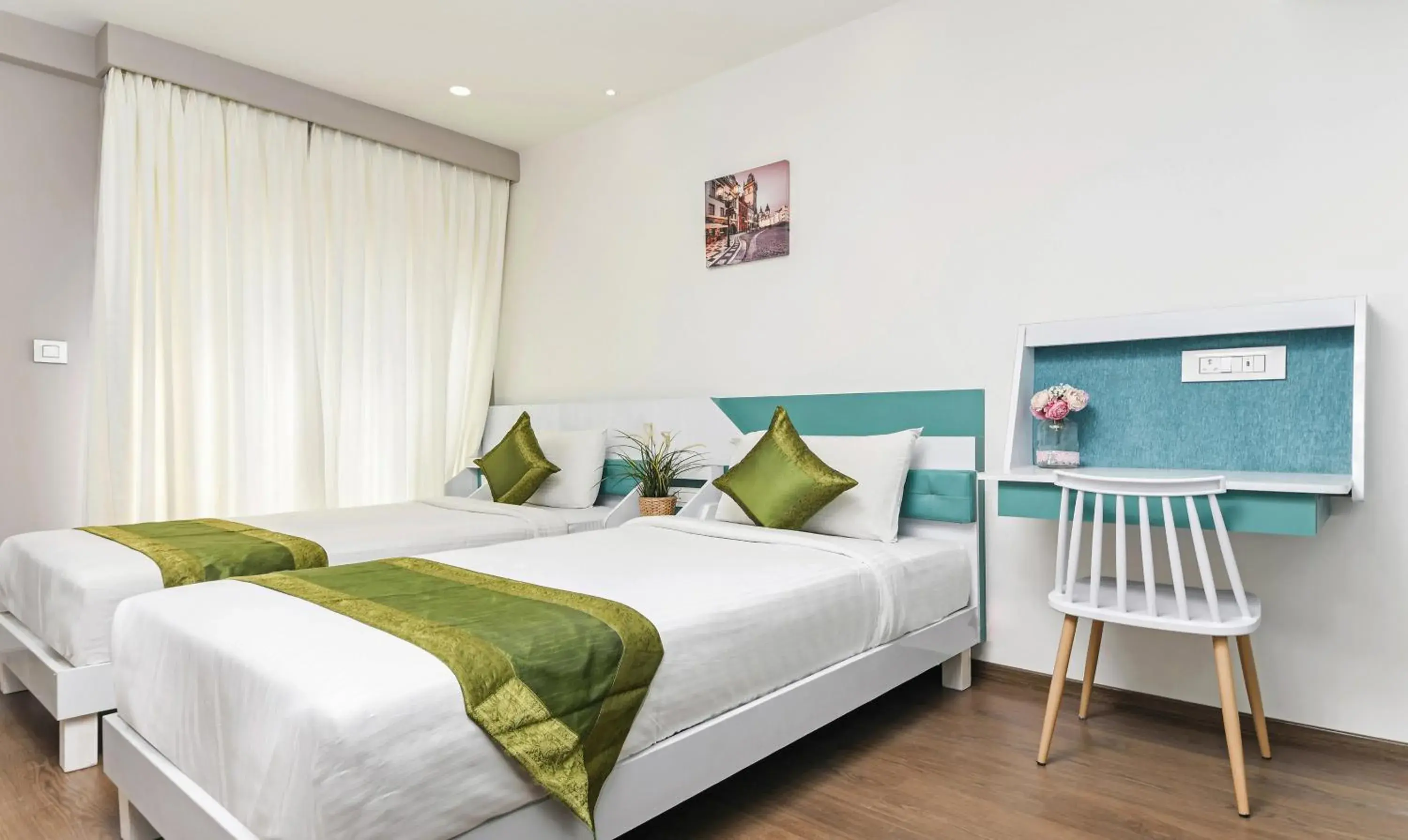 Bed in Treebo Stay Tuned JP Nagar Bed in Treebo Stay Tuned JP Nagar