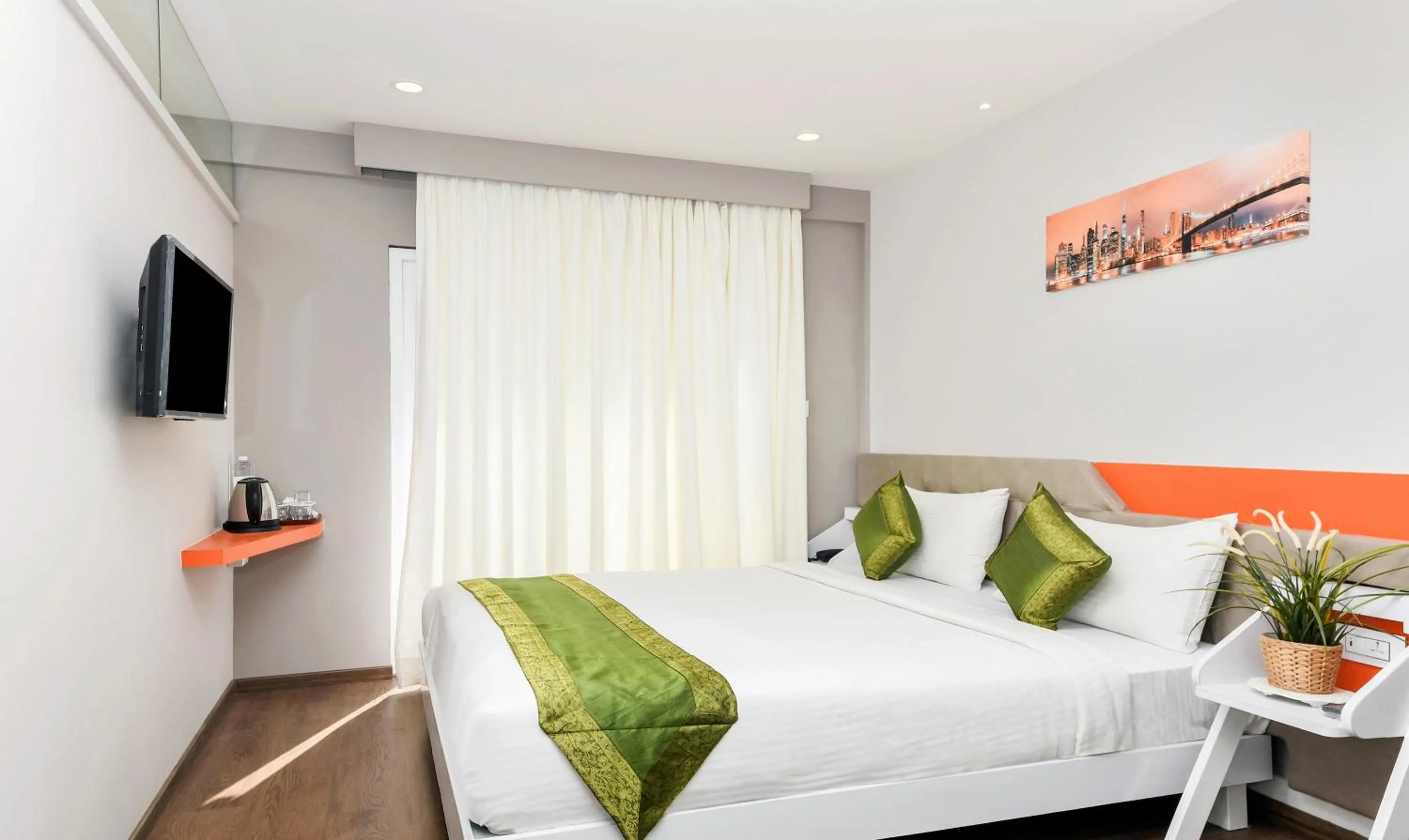 Bed in Treebo Stay Tuned JP Nagar