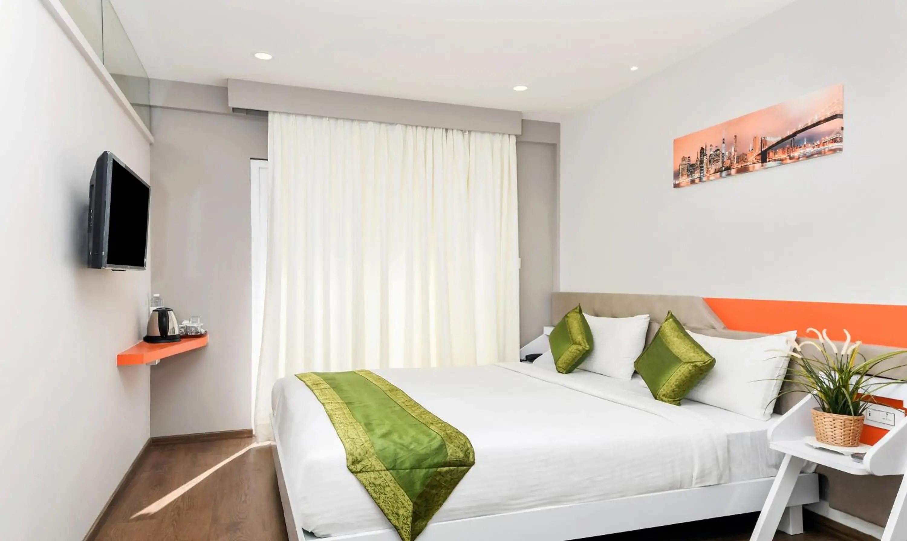 Bed in Treebo Stay Tuned JP Nagar Bed in Treebo Stay Tuned JP Nagar