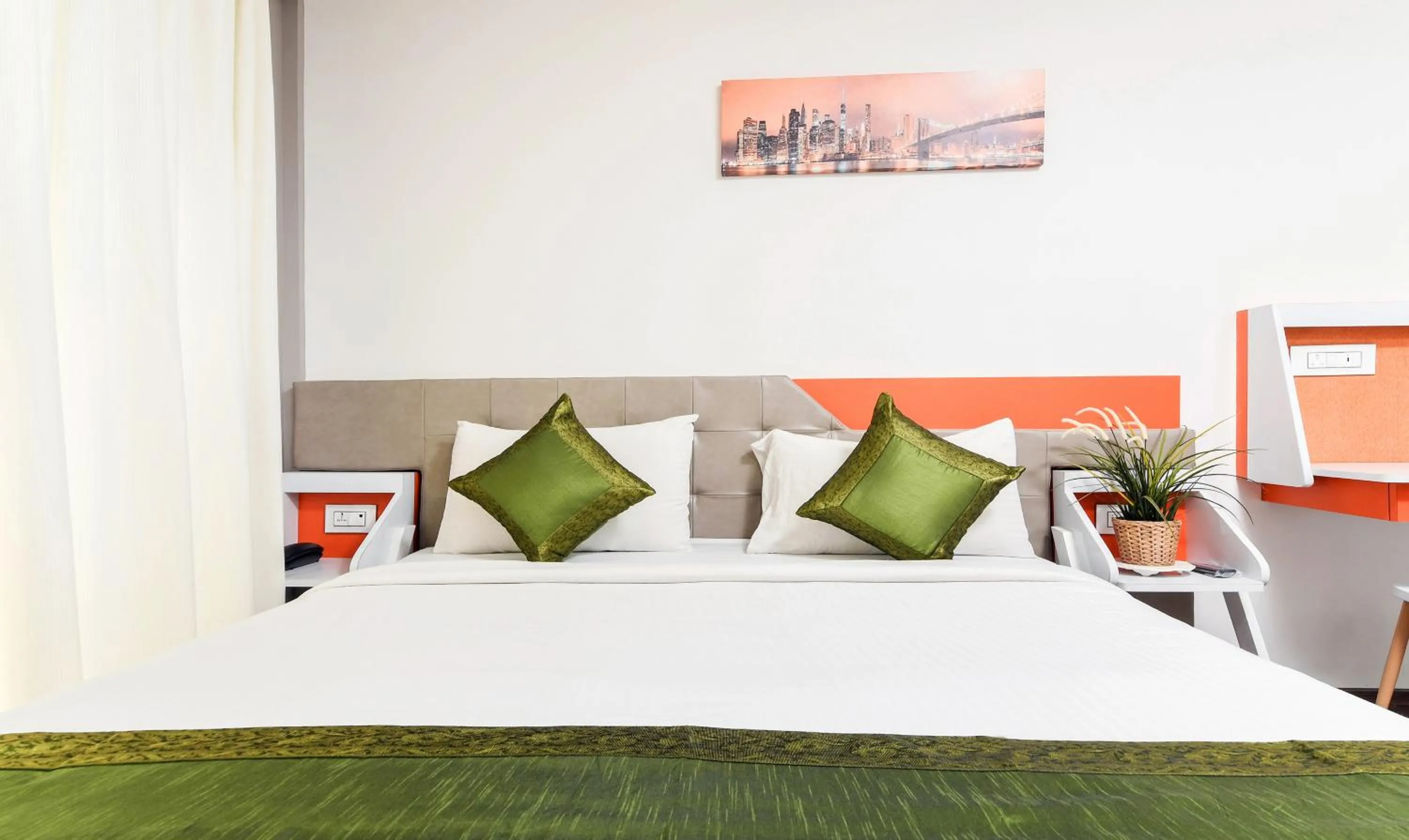 Bed in Treebo Stay Tuned JP Nagar