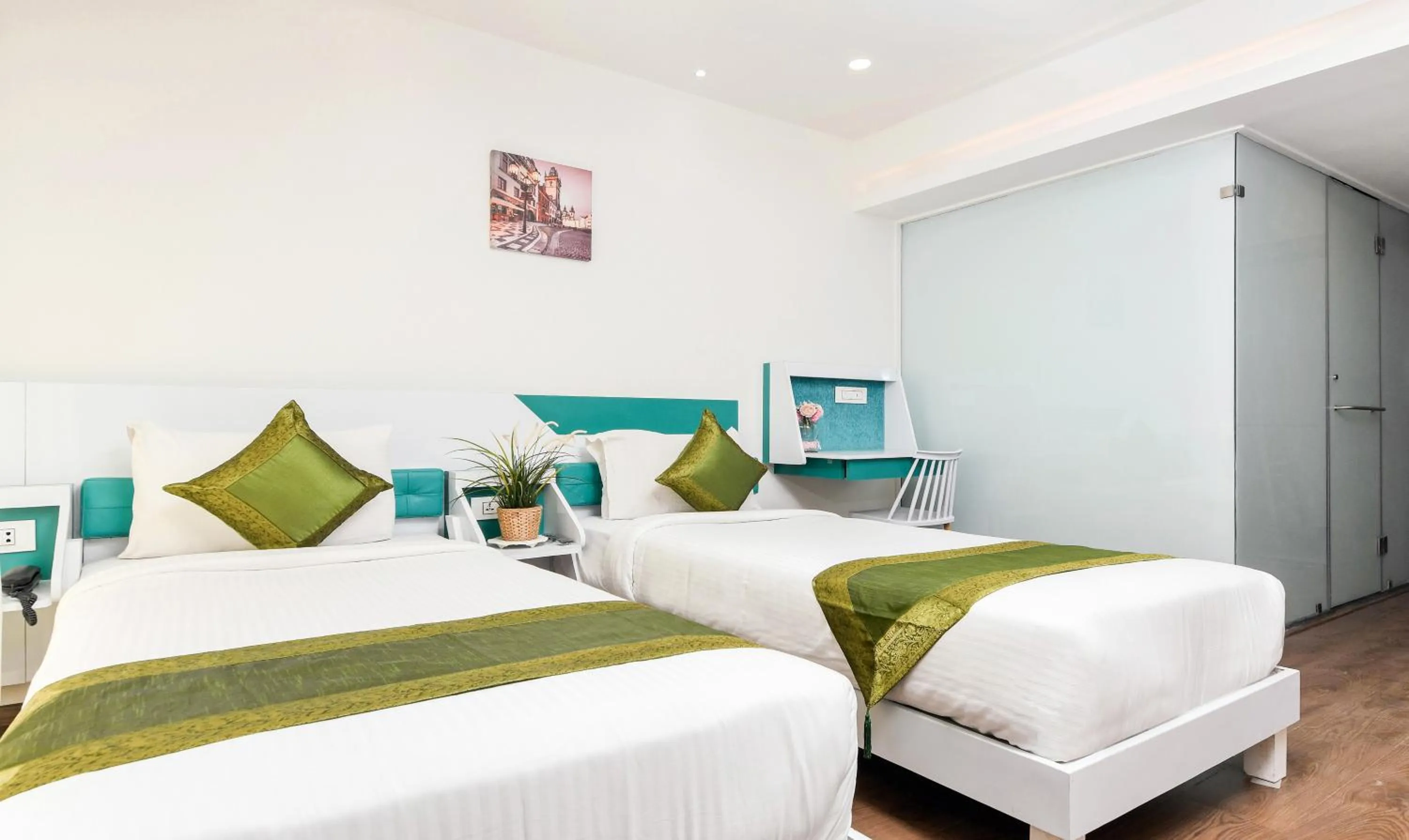 Bed in Treebo Stay Tuned JP Nagar